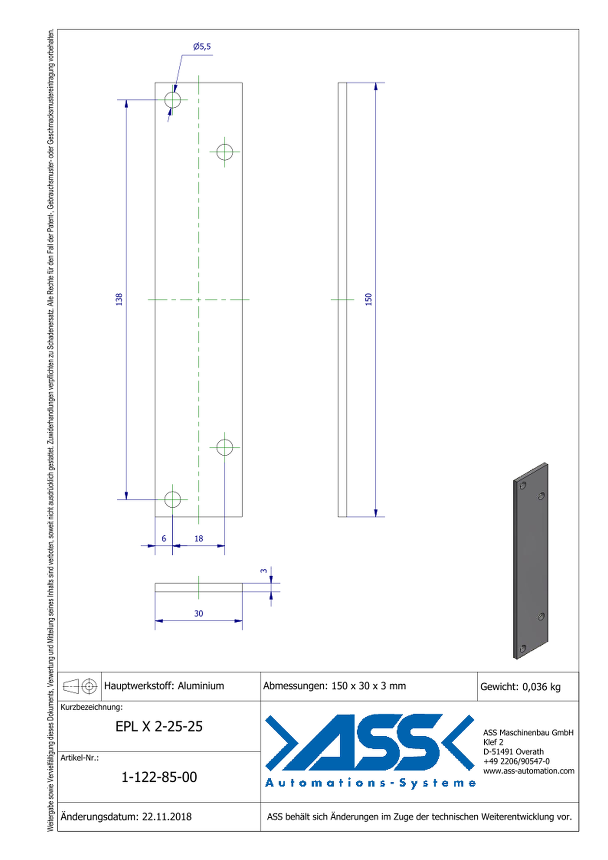 EPL X 2-25-25 End Plate