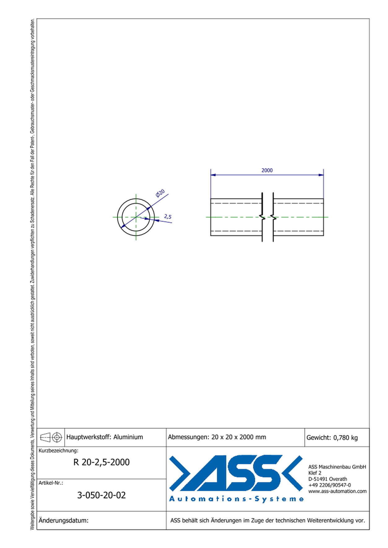  EOAT Base Plate, Tubular-System