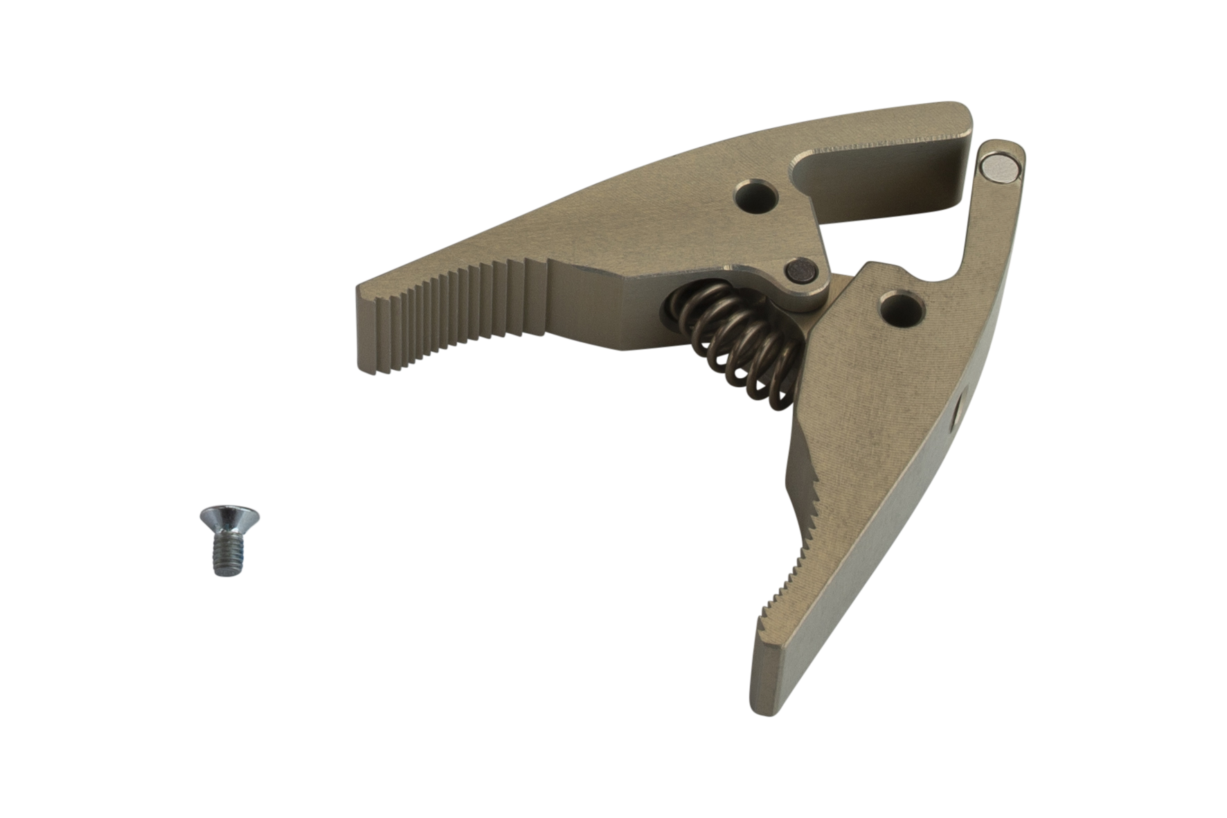 GRZ 20 Gripper Jaws SL Jaw Type: Saw Tooth long / Saw Tooth long Piston Ø: 20 mm, Opening width: -, Jaw type: toothed, chamfered / toothed, chamfered, Closing Force: 100 N, Connection: -, Signal output: -