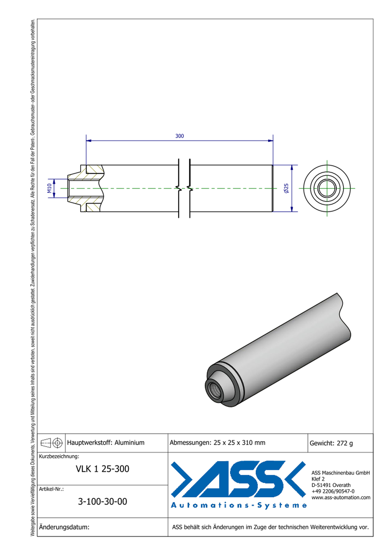  EOAT Base Plate, Tubular-System