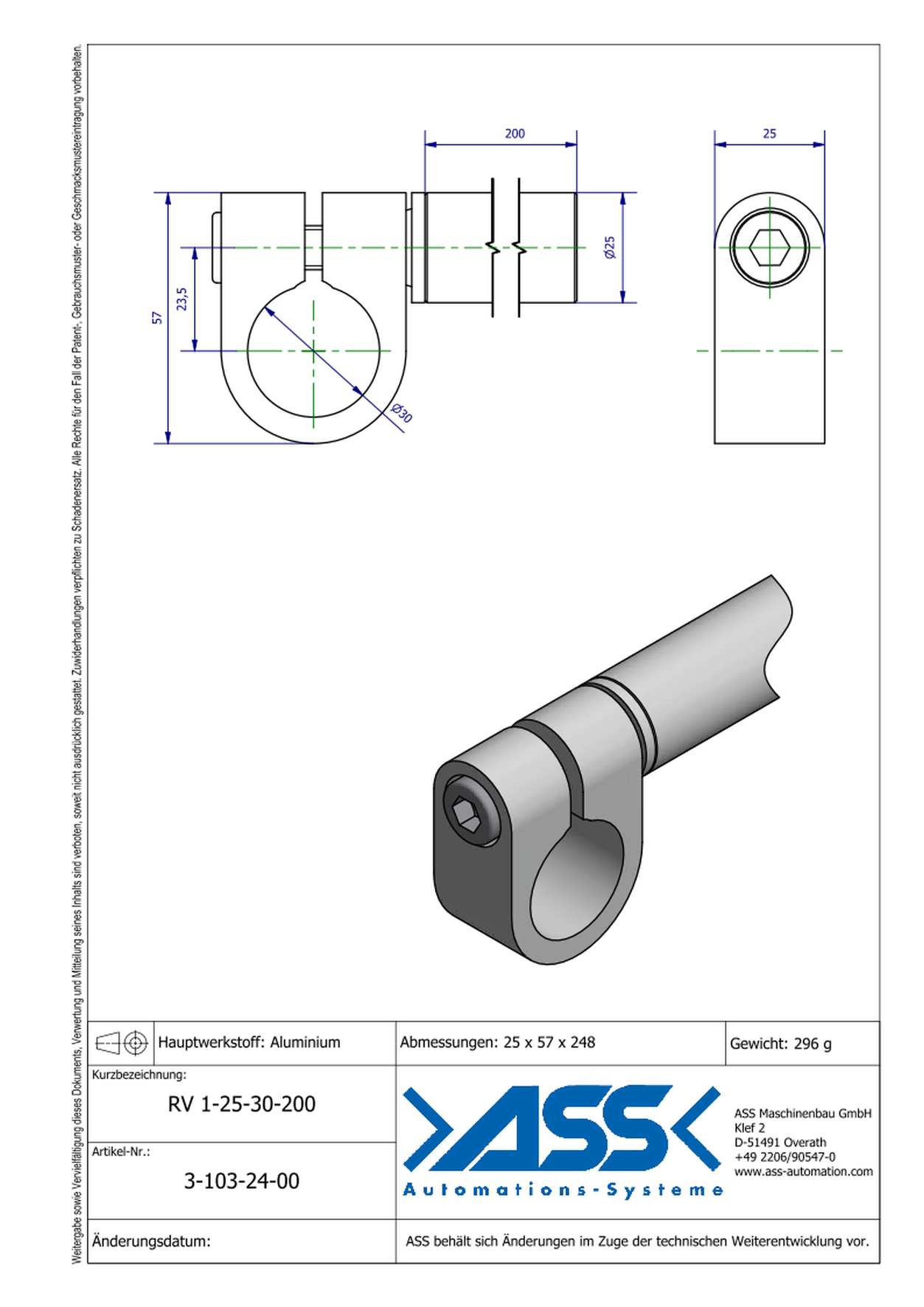 VLK 2 25-66 conical elongation Ø25-66mm