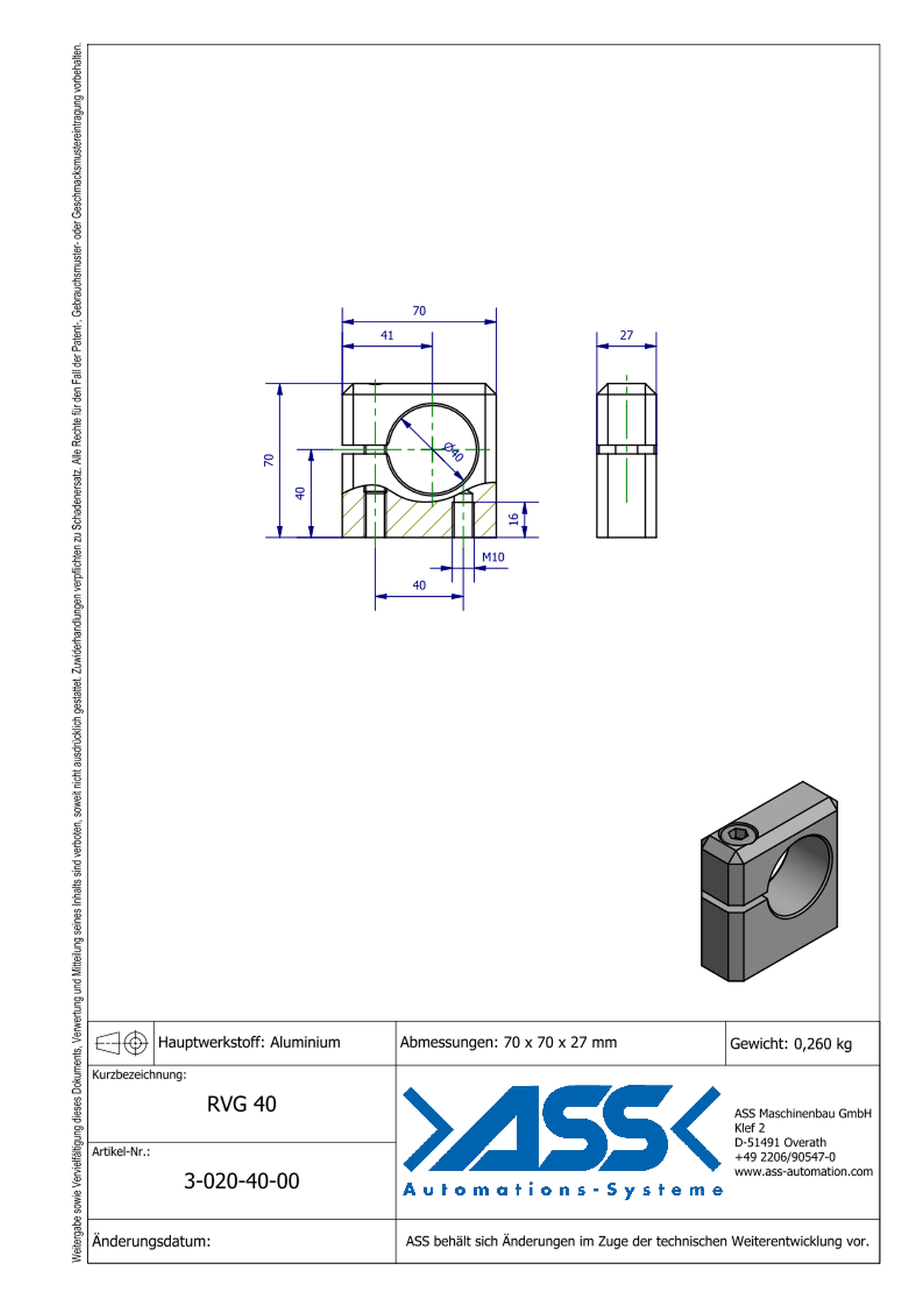  EOAT Base Plate, Tubular-System