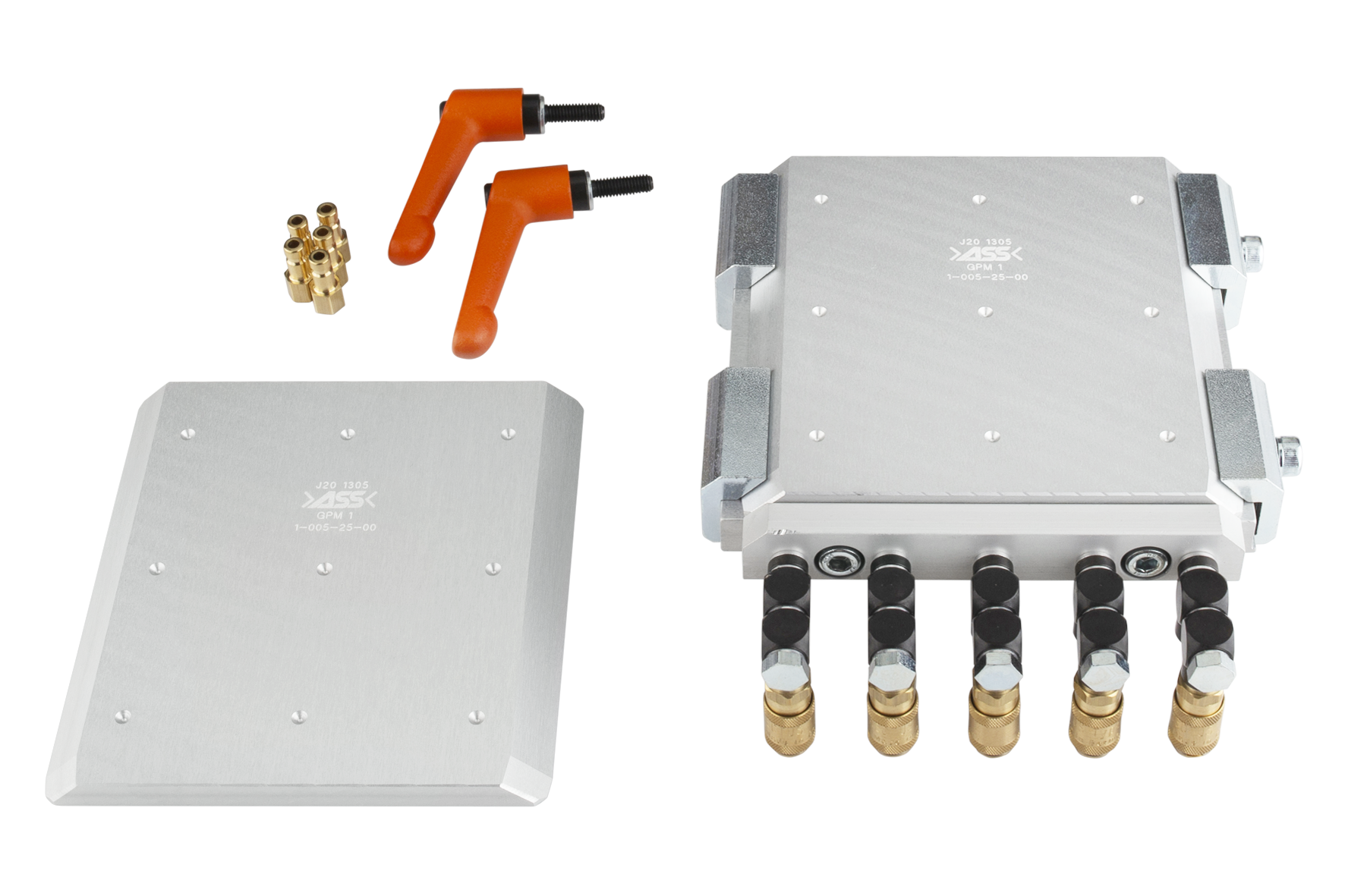 SWM 3-S Quick Change System Model: Robot side, Recommended max. handling weight: 10 kg, Size: 1