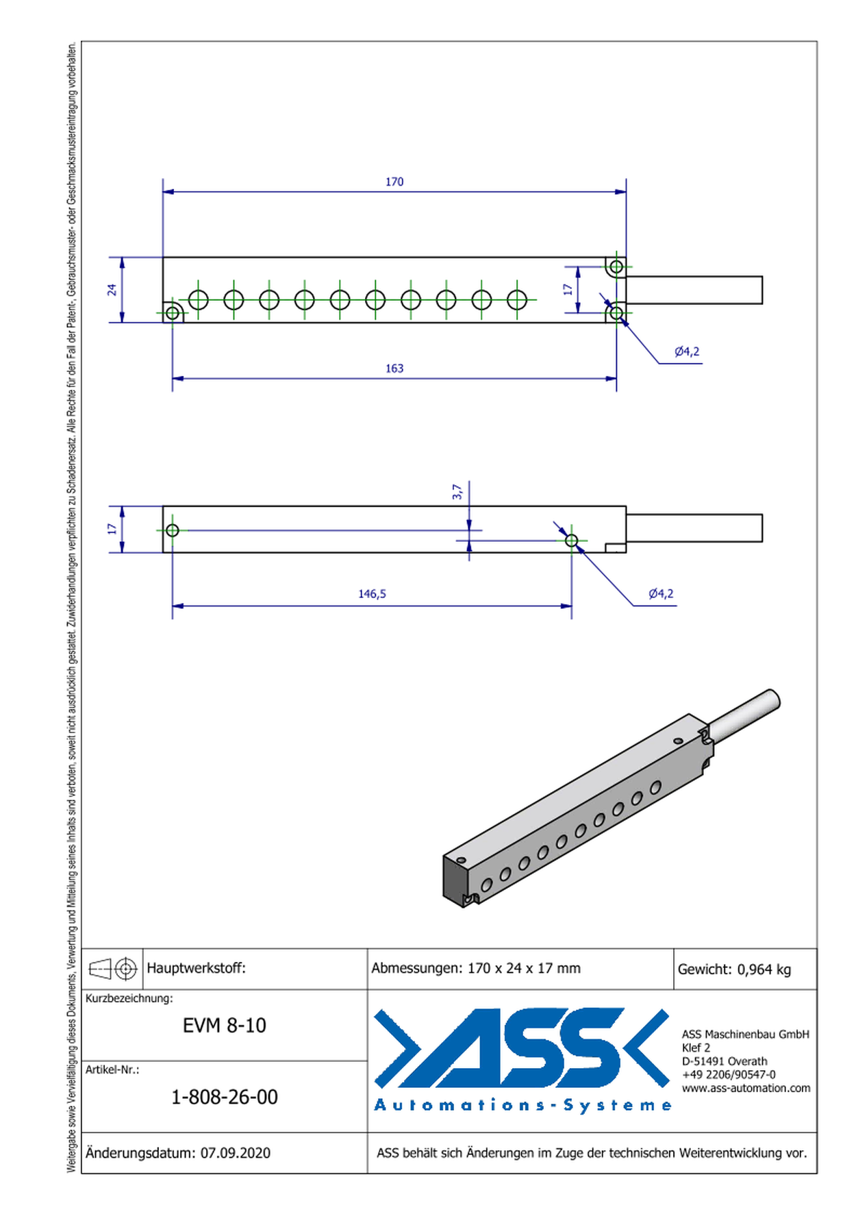 EVM 8-10 Bus module