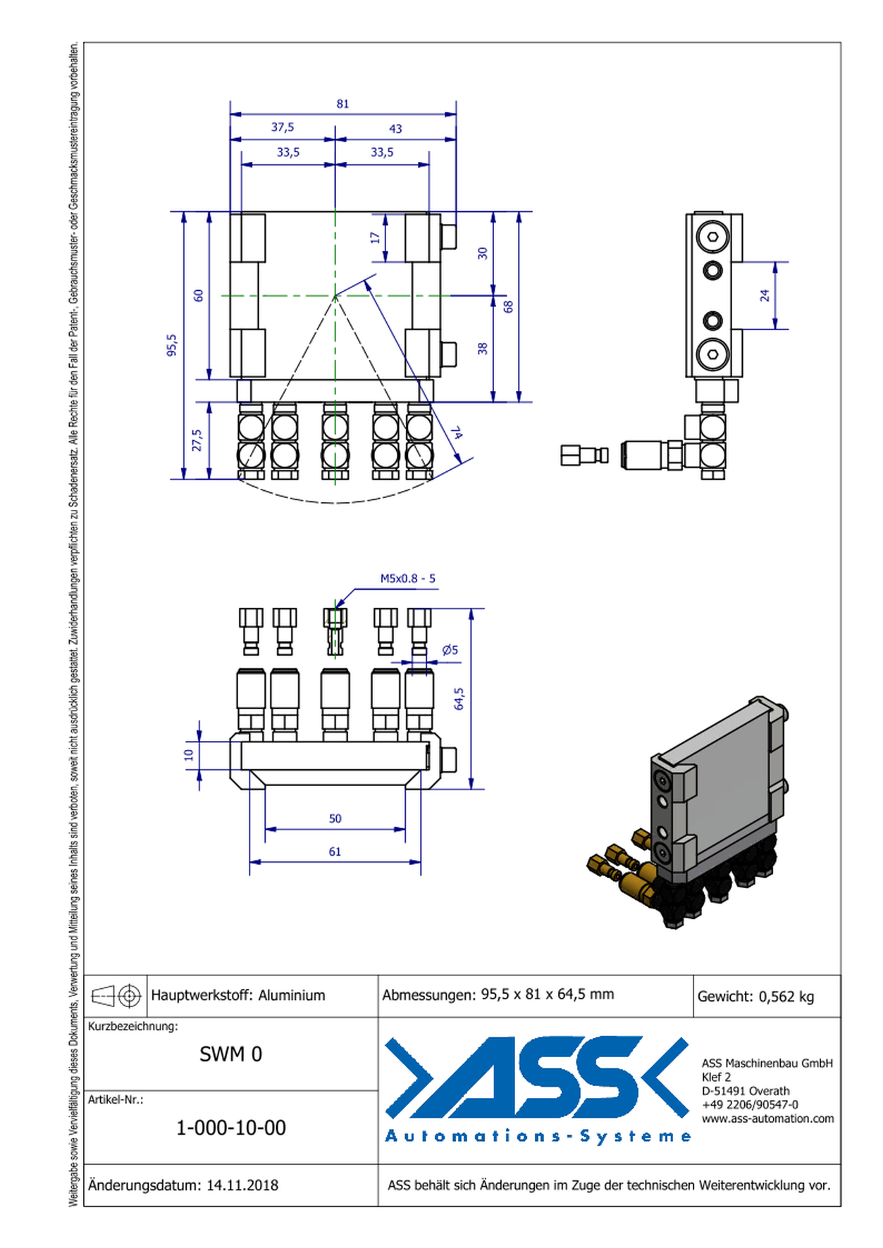 SWM 0 Quick Change System