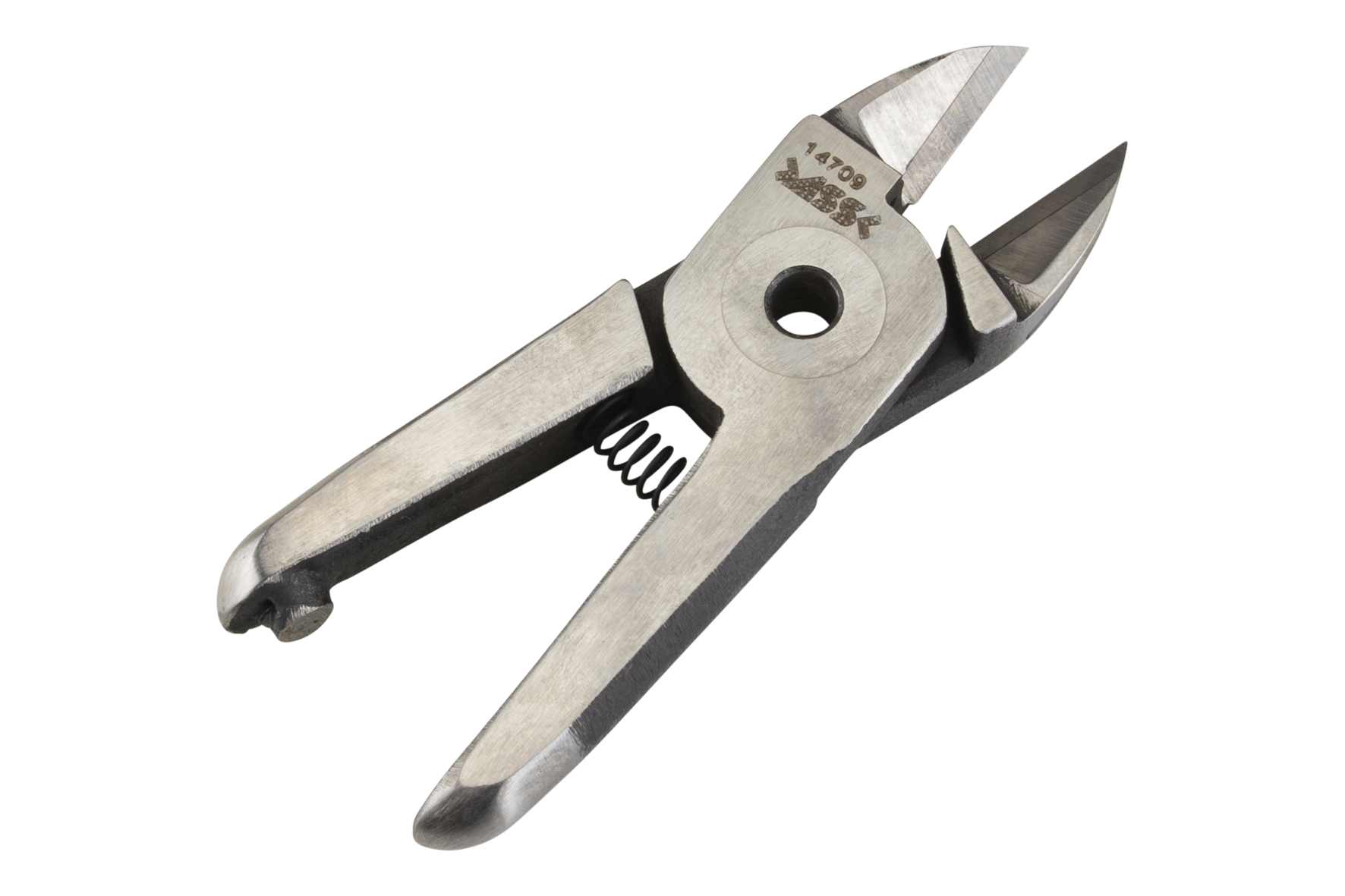 SES30/50-15-38S Magnet  Nipper Blade Magnet Return, Standard, angulated Model: angled, Integrated magnet: no, Carbide: no, Cutting angle: 15°, Compatible to: ASN 5, Opening width: 4 mm, Size: 5