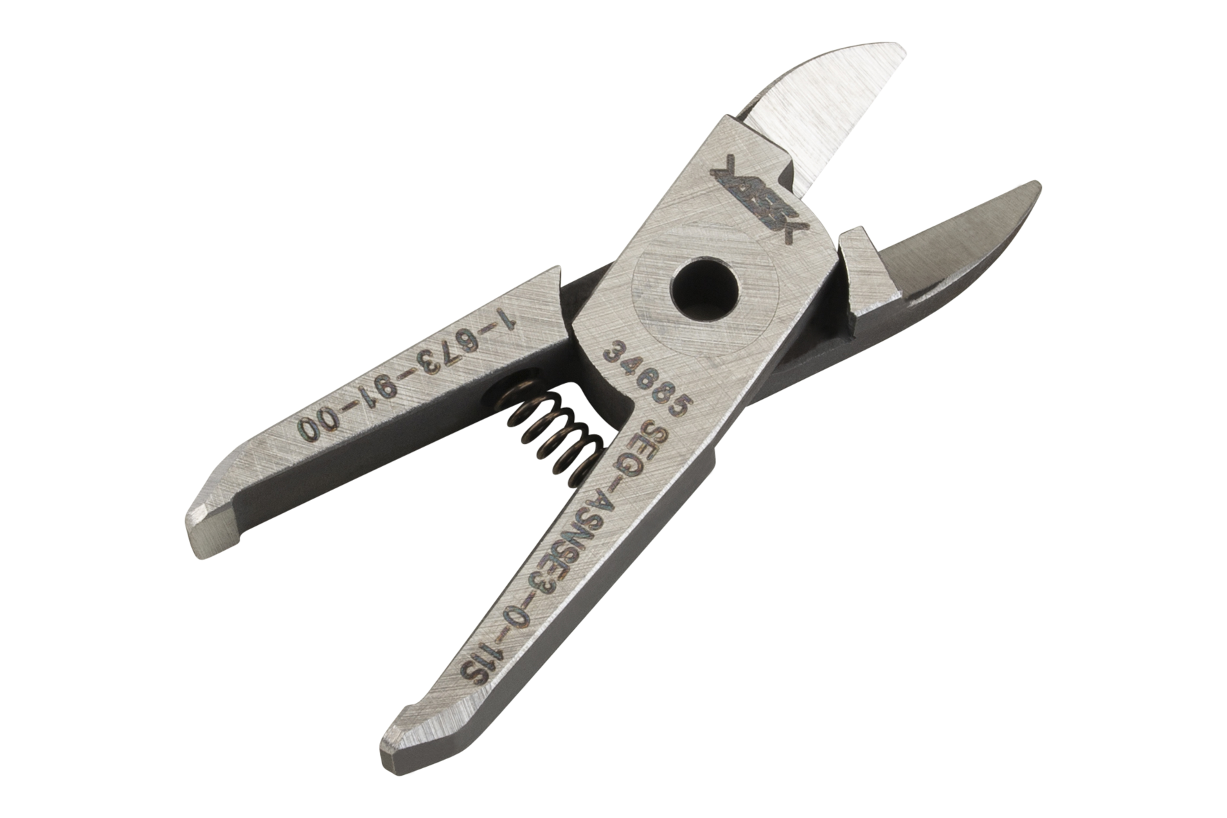 SEG-ASN-SE20-0-20S Nipper Blade, Straight Form for ASN SE 20 Model: standard, Integrated magnet: no, Carbide: no, Cutting angle: 0°, Compatible to: ASN SE, Opening width: 3 mm, Size: 3