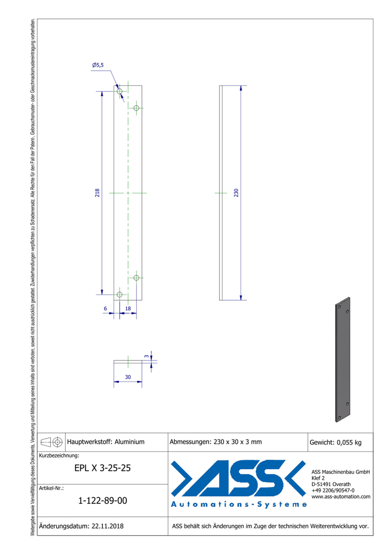 EPL X 3-25-25 End Plate