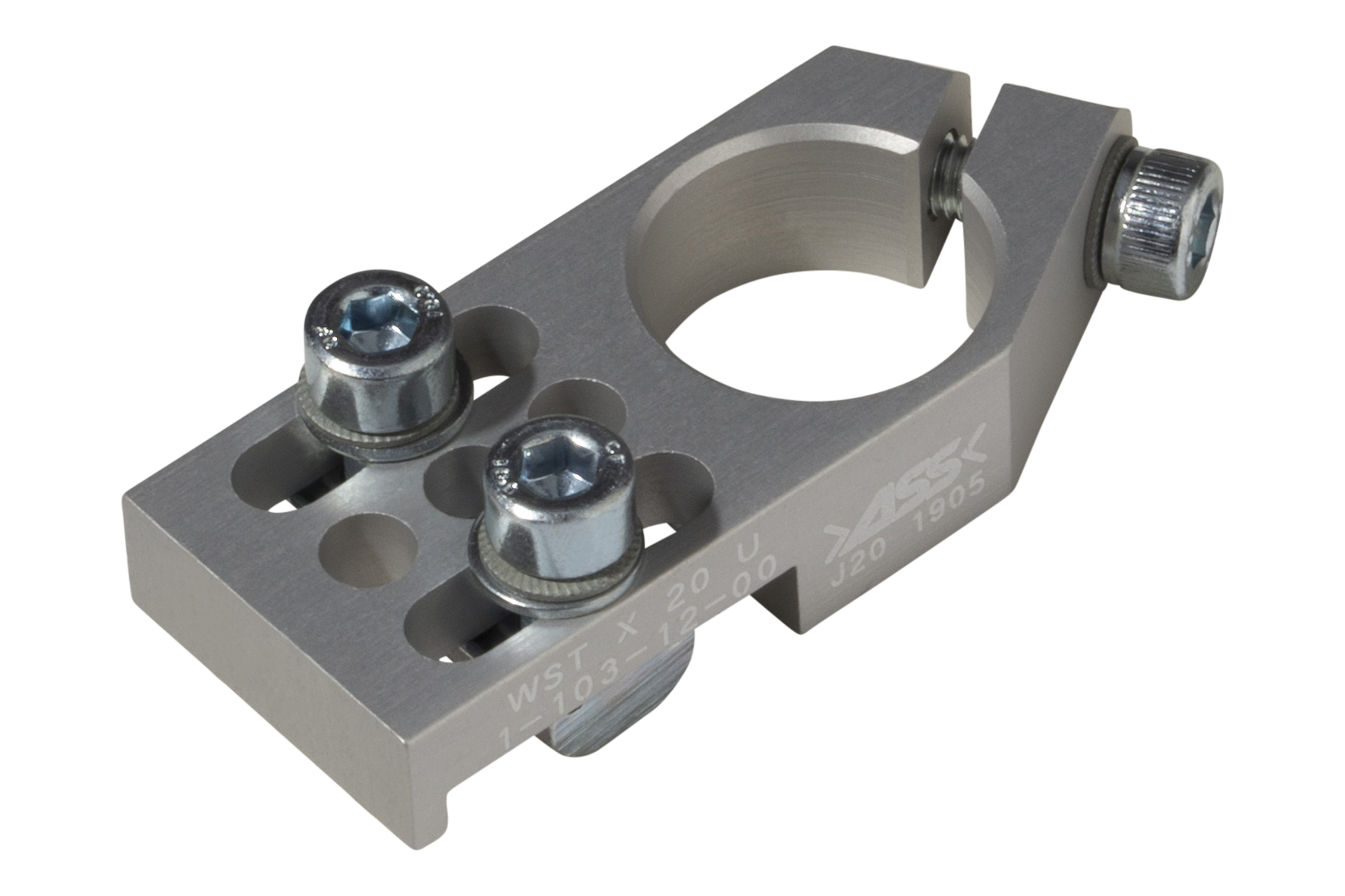 WST SL 10 Angle Clamp universal, SL Compatible to: X-25-25; X-50-25, Clamping Ø: 20 mm