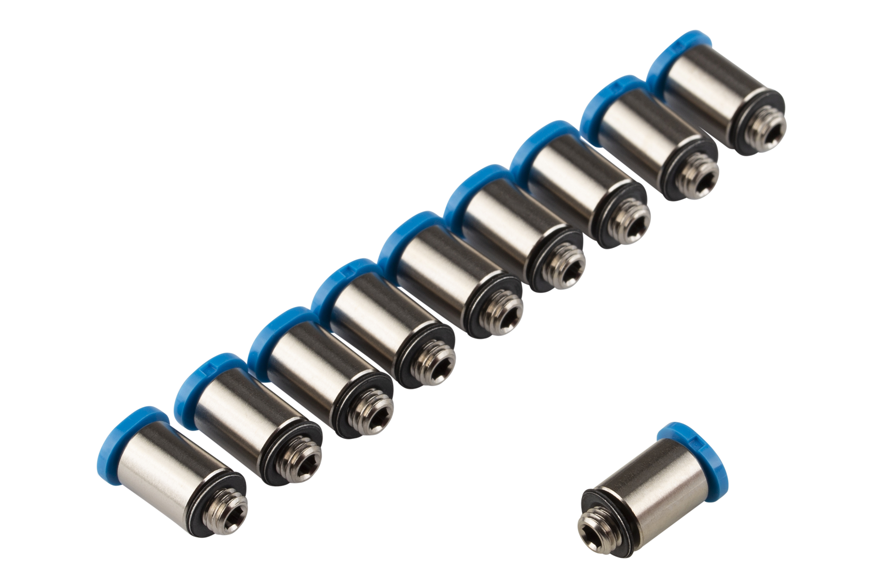 STA 1/8 4-3 Straight Quick Connector for PSS Model: standard, Hose connection Ø: 4 mm, Compatible to: PSS 4-3, Connection thread: M5