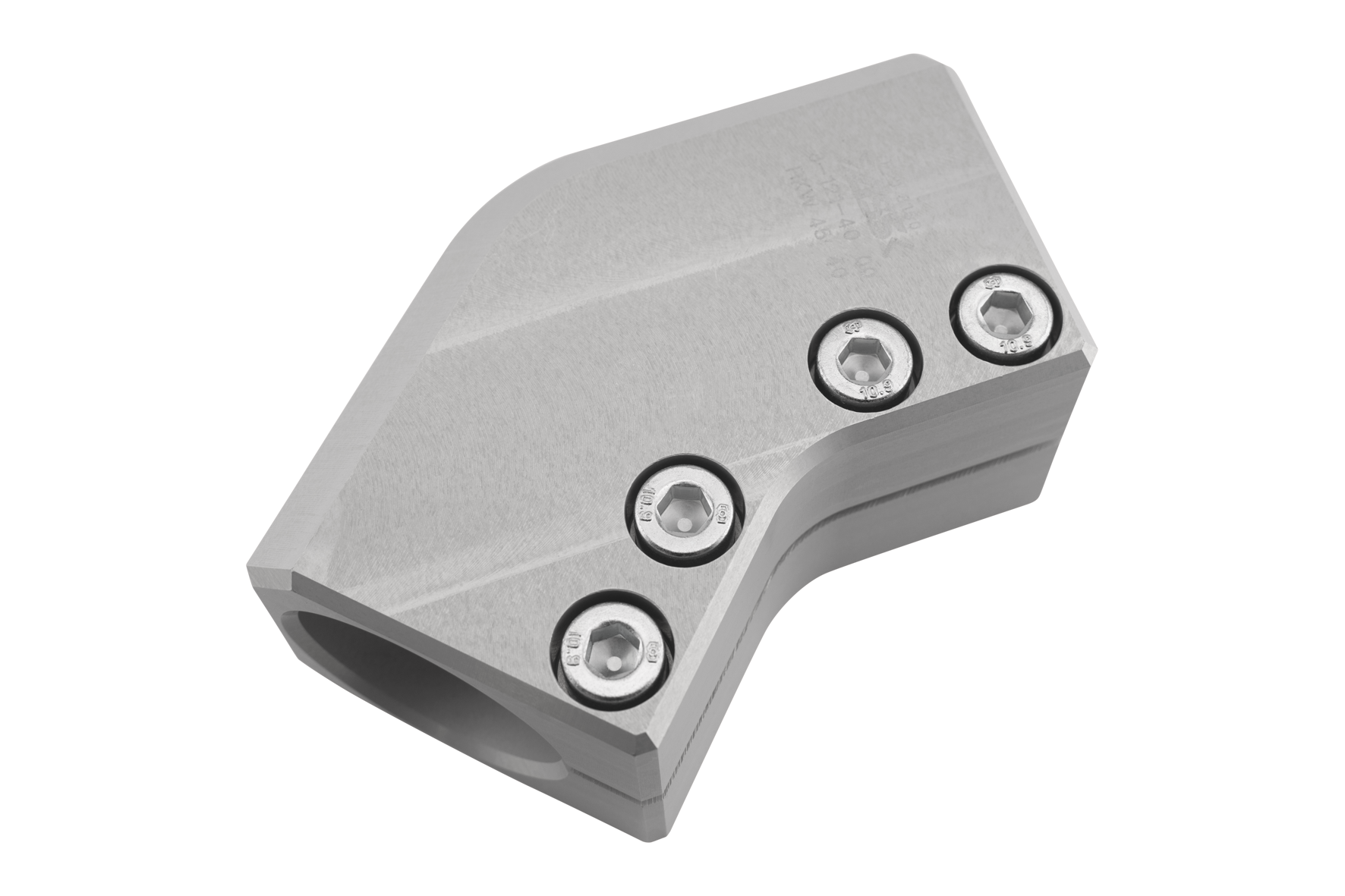 RKW / Connector, round, angle 45°