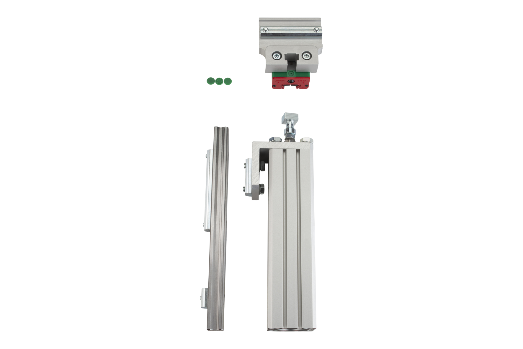 HUE X 25-50-20 Slide Unit with connection to X-Profile Stroke: 100 mm, Piston Ø: 20 mm