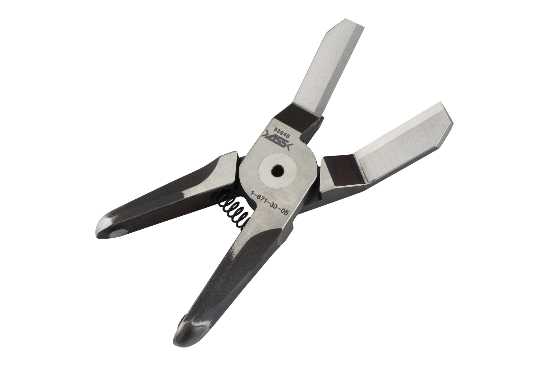 SE20-40-13S Magnet Nipper Blade Magnet Return, Standard, angulated Model: angled, Integrated magnet: no, Carbide: no, Cutting angle: 30°, Compatible to: ASN 30; ASN 50, Opening width: 22 (38) mm, Size: 30; 50