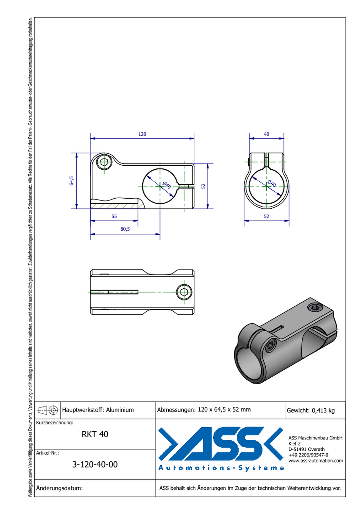 VLK 2 25-66 conical elongation Ø25-66mm