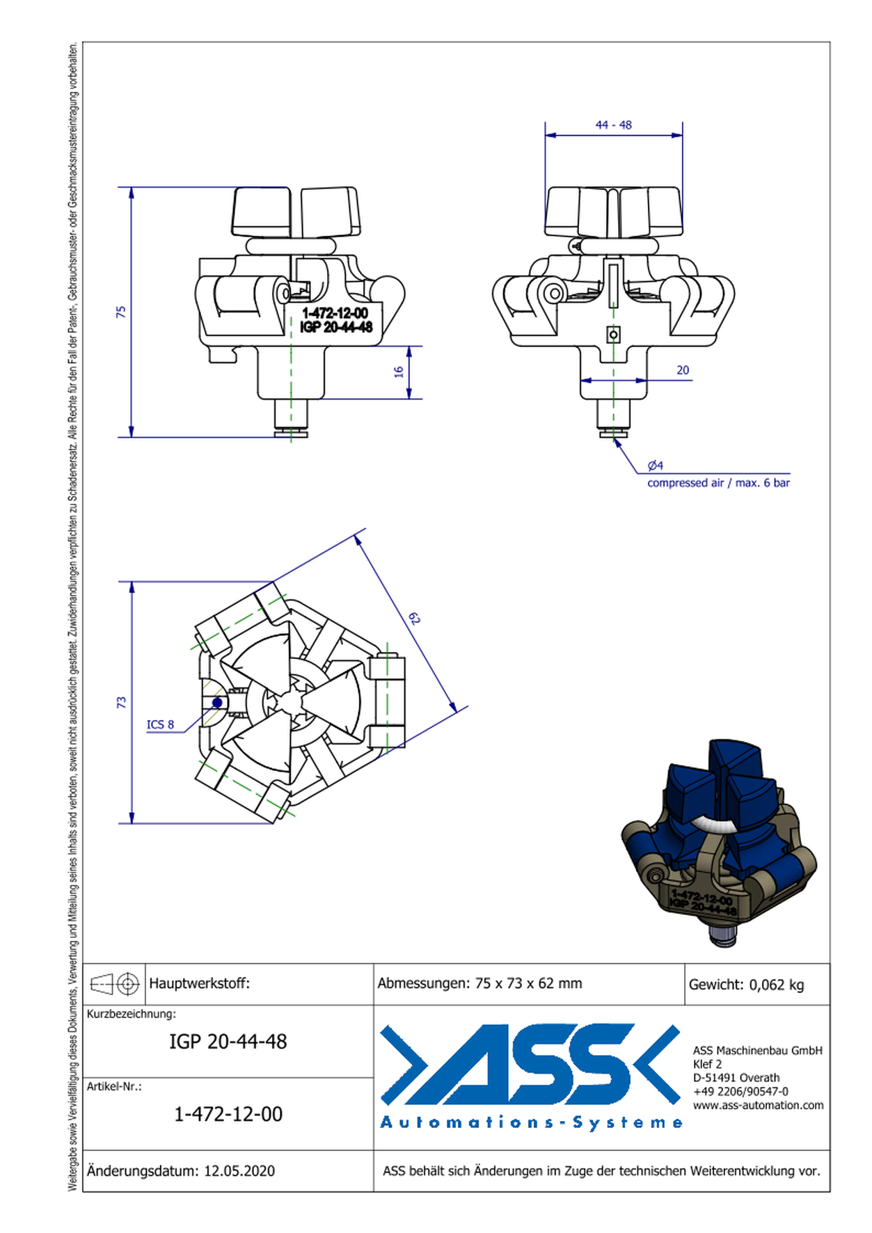 IGP 20-44-48 ID Gripper