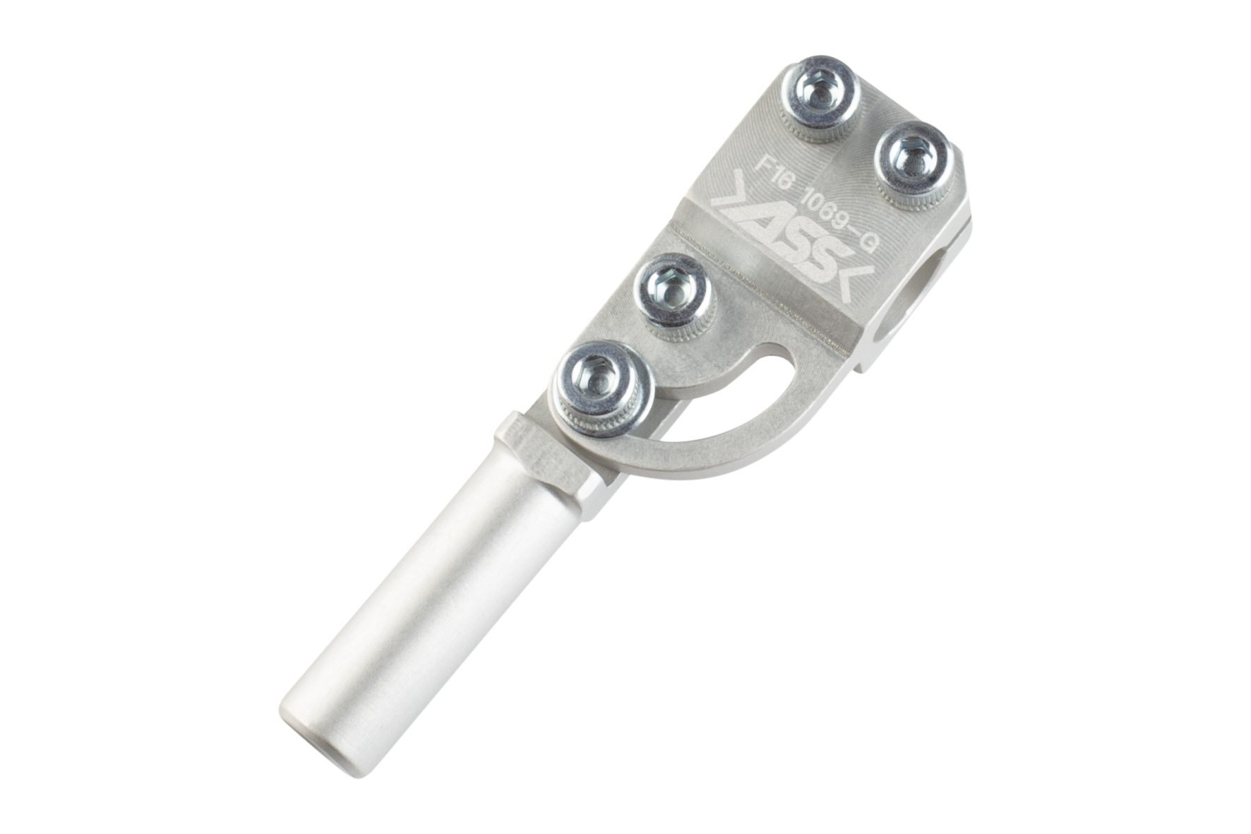 GLA VM 30-30-200 Elbow Arm, tightened, mirrored : 10 mm, Clamping Ø: 10 mm, : 30 mm, Swivel area: 0-90°