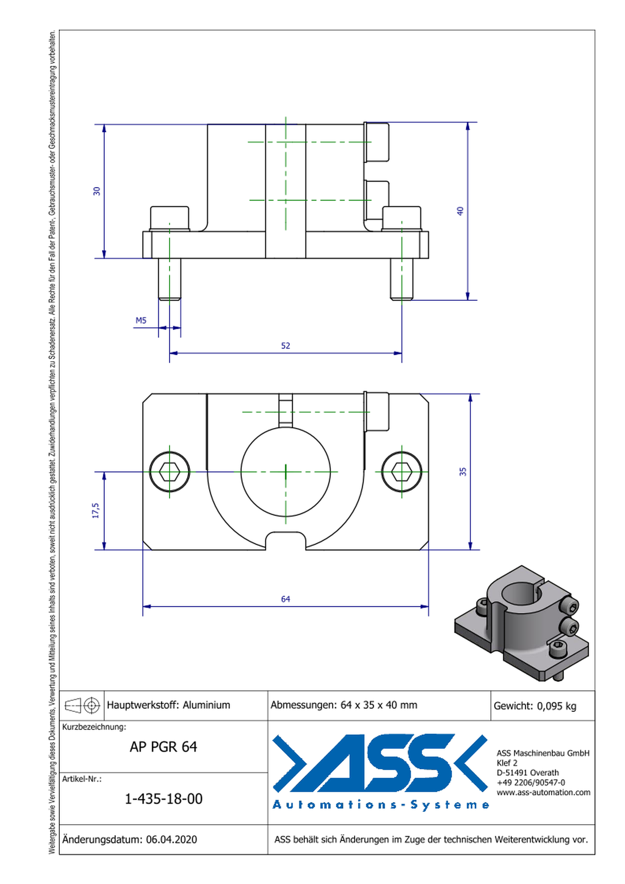 AP PGR 64 Adapter for PGR