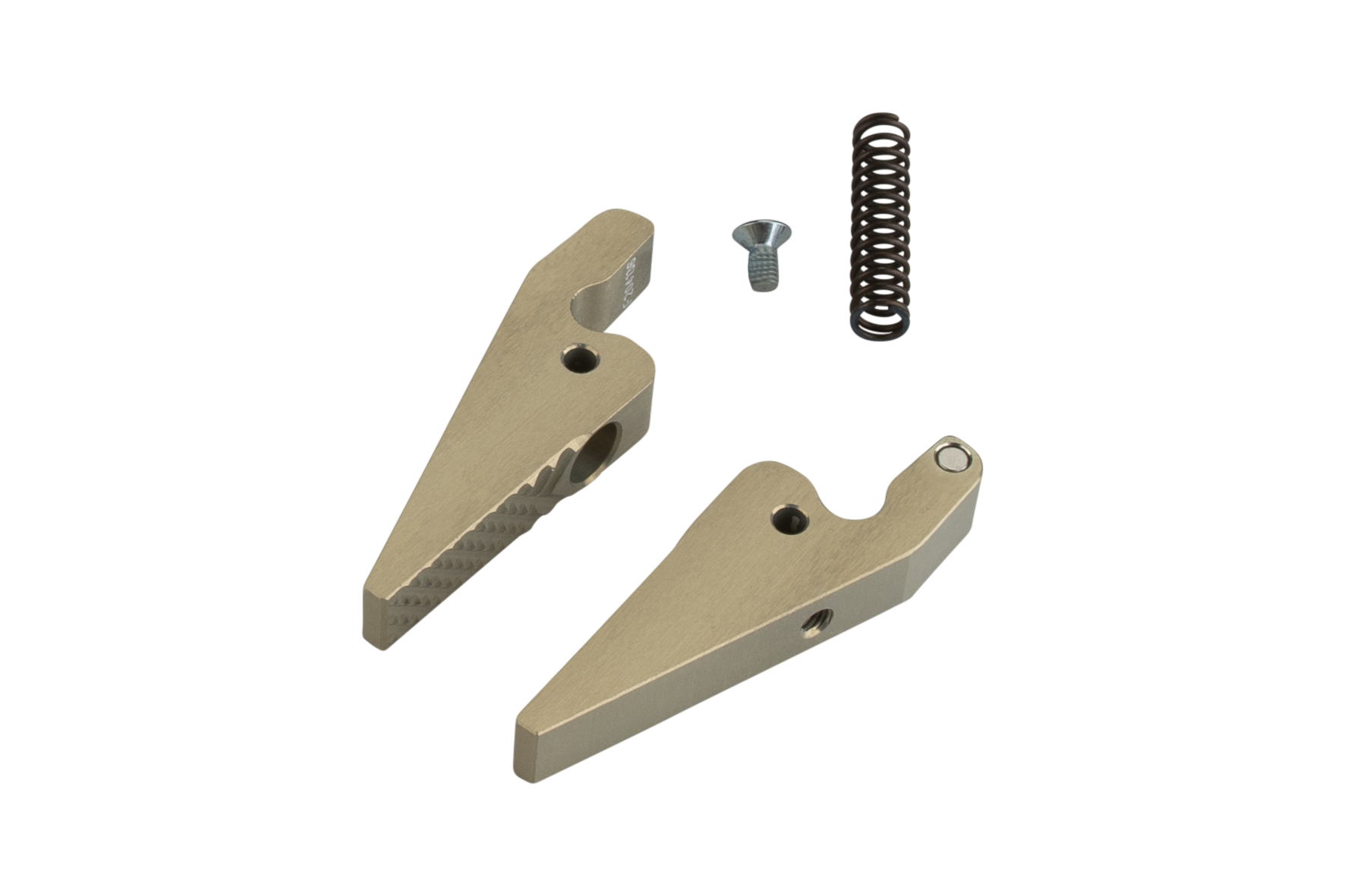 GRZ 14 Gripper Jaws PS,CS,I Jaw Type: Parrot Contour / Sensor Piston Ø: 14 mm, Opening width: -, Jaw type: chequered / chequered, Closing Force: -, Connection: -, Signal output: -