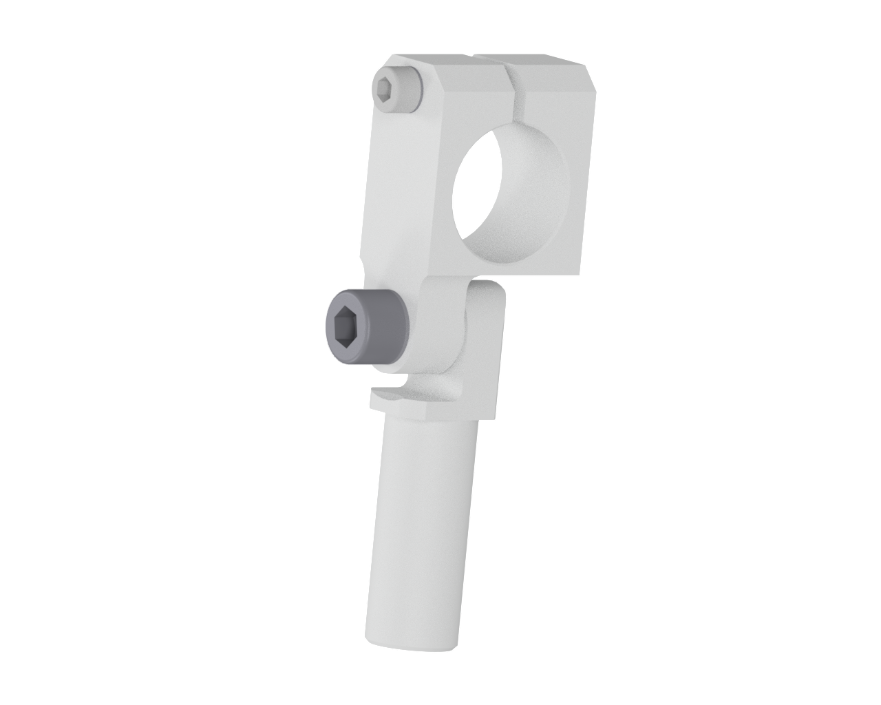 WKA 6-6-60 Angle Arm, Micro Series : 20 mm, Clamping Ø: 30 mm, : 50 mm, Swivel area: +/-105°