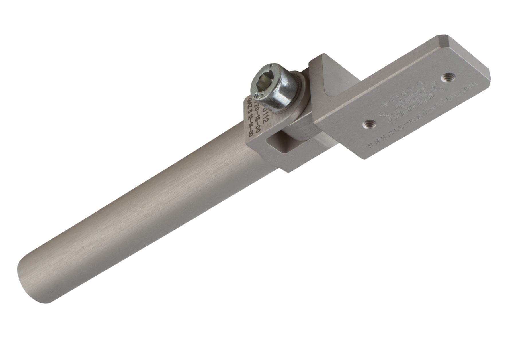 GAZ S 20-20-150 Gripper Arm for Short Stroke Cylinder, with Swivel : 14 mm, Compatible to: KHZ 12; SZD 12, Swivel area swivel head: +/- 90°, : 80 mm