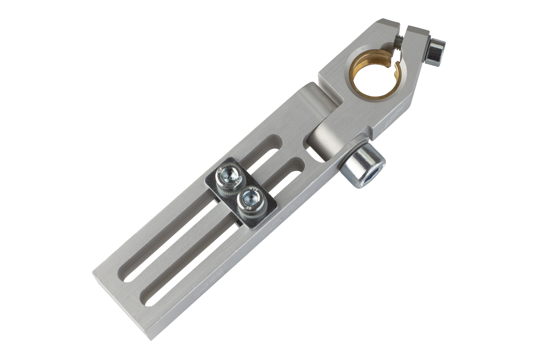 WSL KG JU 20 Long Angle Clamp with Swivel Head and Ball Joint : 0-17°, : 60 mm, Compatible to: L-Profil; X-Profil; JU-Profil, Clamping Ø: 14 mm, Swivel area swivel head: +/-90°