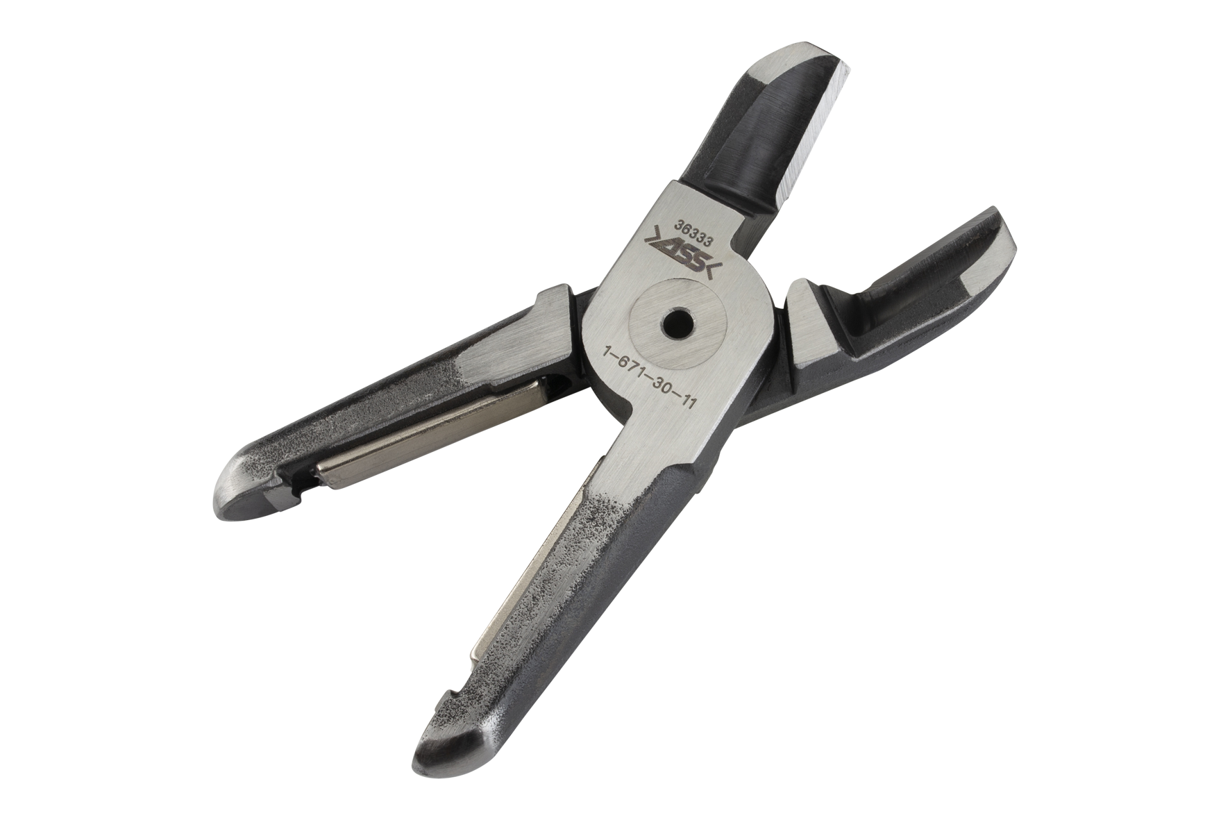 SES10-15-16S Magnet Nipper Blade Magnetic Return, Standard for ASN 10 Model: angled, Integrated magnet: yes, Carbide: no, Cutting angle: 30°, Compatible to: ASN 30; ASN 50, Opening width: 16 (28) mm, Size: 30; 50