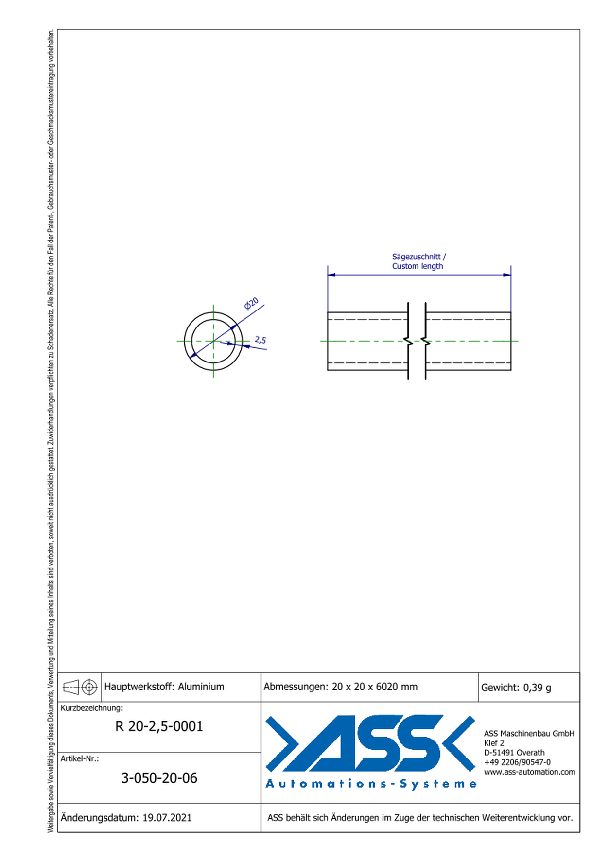  EOAT Base Plate, Tubular-System