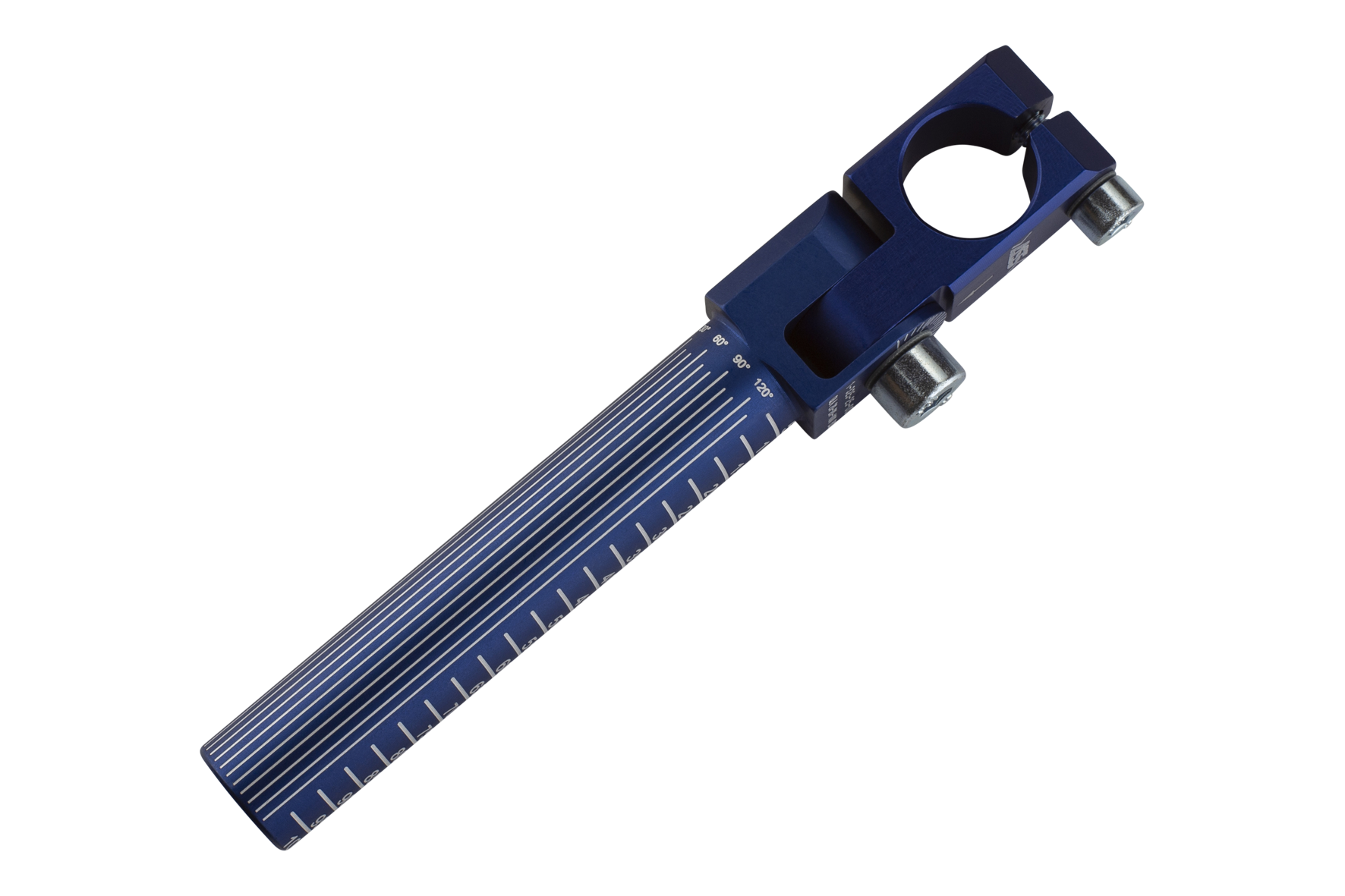 GLA 20-20-150 BS Elbow Arm, Blue Scale : 20 mm, Clamping Ø: 20 mm, : 100 mm, Swivel area: +/-90°