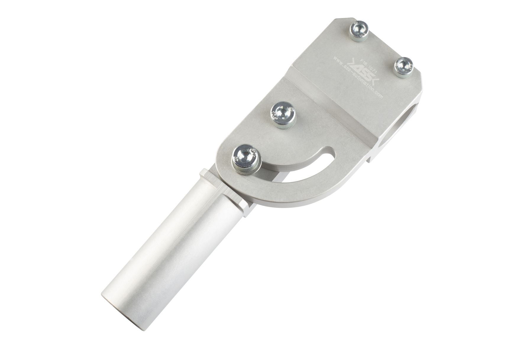 GLA VM 30-30-200 Elbow Arm, tightened, mirrored : 30 mm, Clamping Ø: 30 mm, : 80 mm, Swivel area: 0-90°