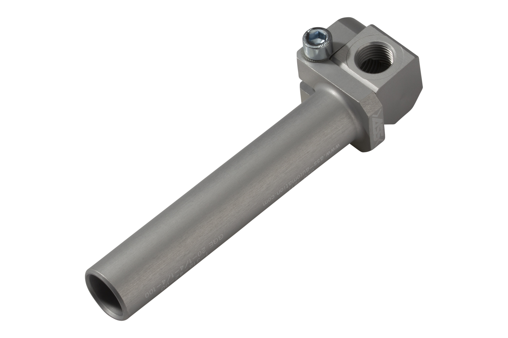 GGE 10-M5-M5-30 Elbow Gripper Arm for Vacuum Cups : 20 mm, : 100 mm, Swivel area: +/-90°, : G1/4″