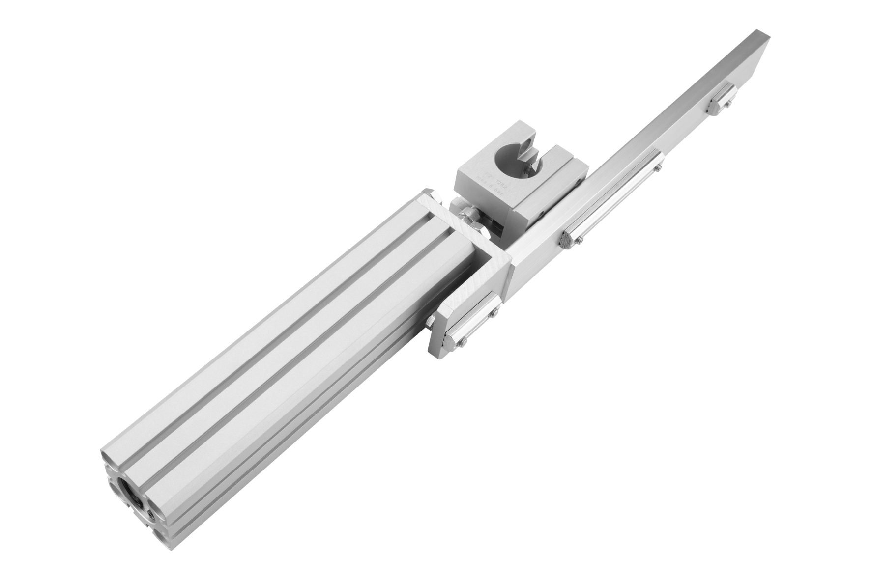 HUE G 20-30-20 Slide Unit with Sliding Guide Model: sliding guide, Stroke: 125 mm, Piston Ø: 20 mm, Clamping Ø: 20 mm