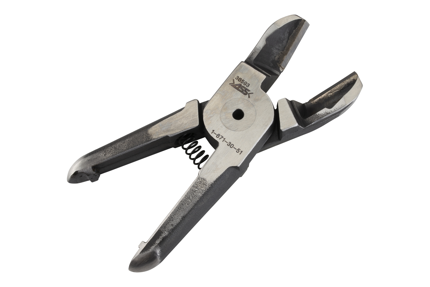 SES10-40-13H Nipper Blade Standard for ASN 10 Model: angled, Integrated magnet: no, Carbide: yes, Cutting angle: 30°, Compatible to: ASN 30; ASN 50, Opening width: 16 (28) mm, Size: 30; 50