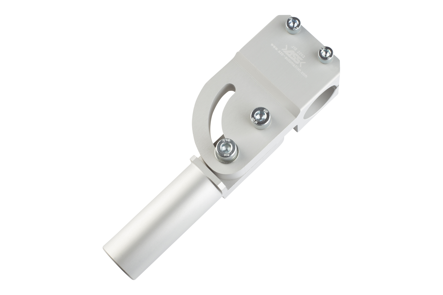 GLA V 10-10-60 Elbow Arm, reinforced : 30 mm, Clamping Ø: 30 mm, : 80 mm, Swivel area: 0-90°