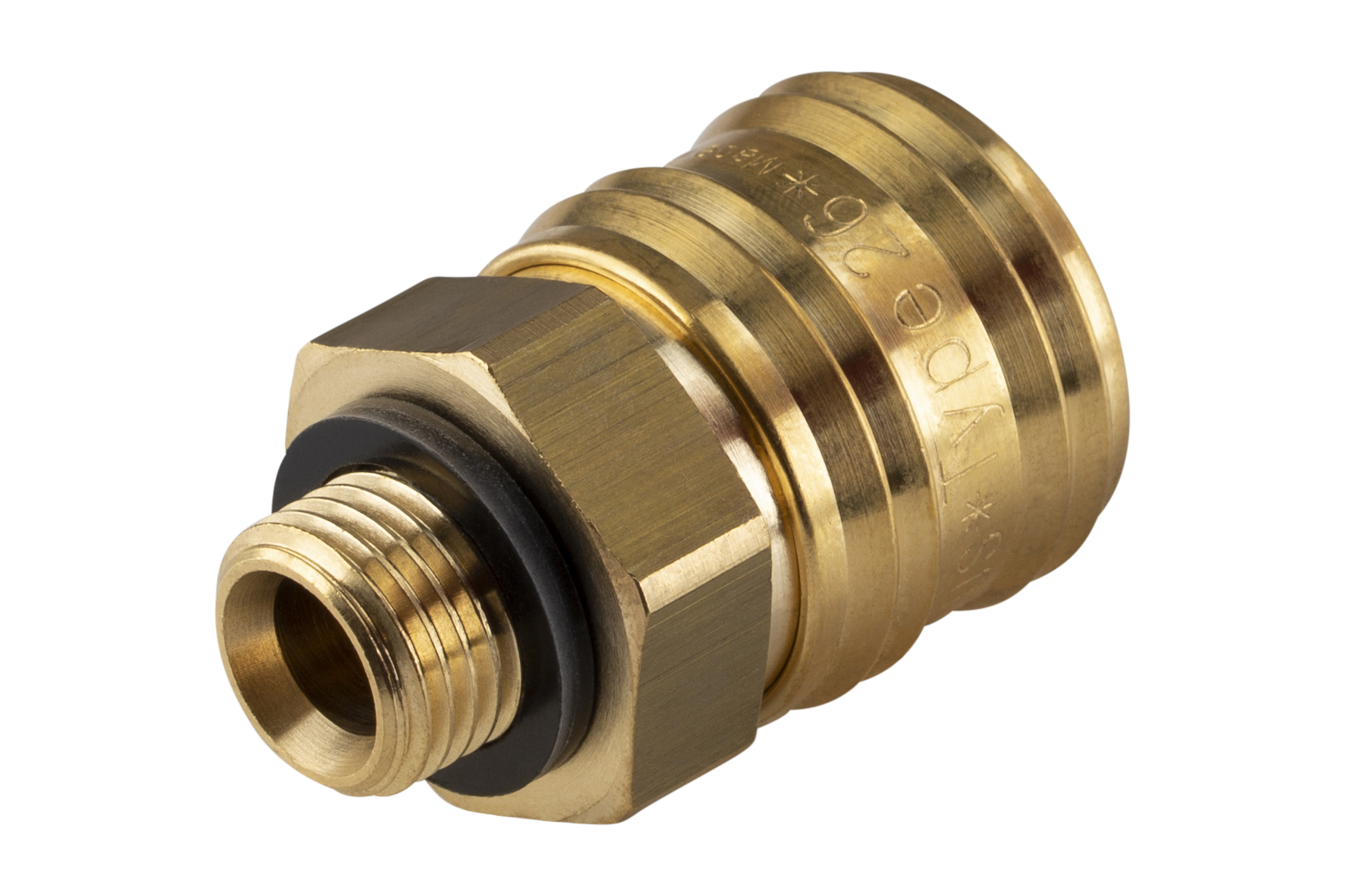 PSK M5 Quick Release Coupling Model: standard, Hose connection Ø: -, Compatible to: STN 1/4, Connection thread: G1/4″