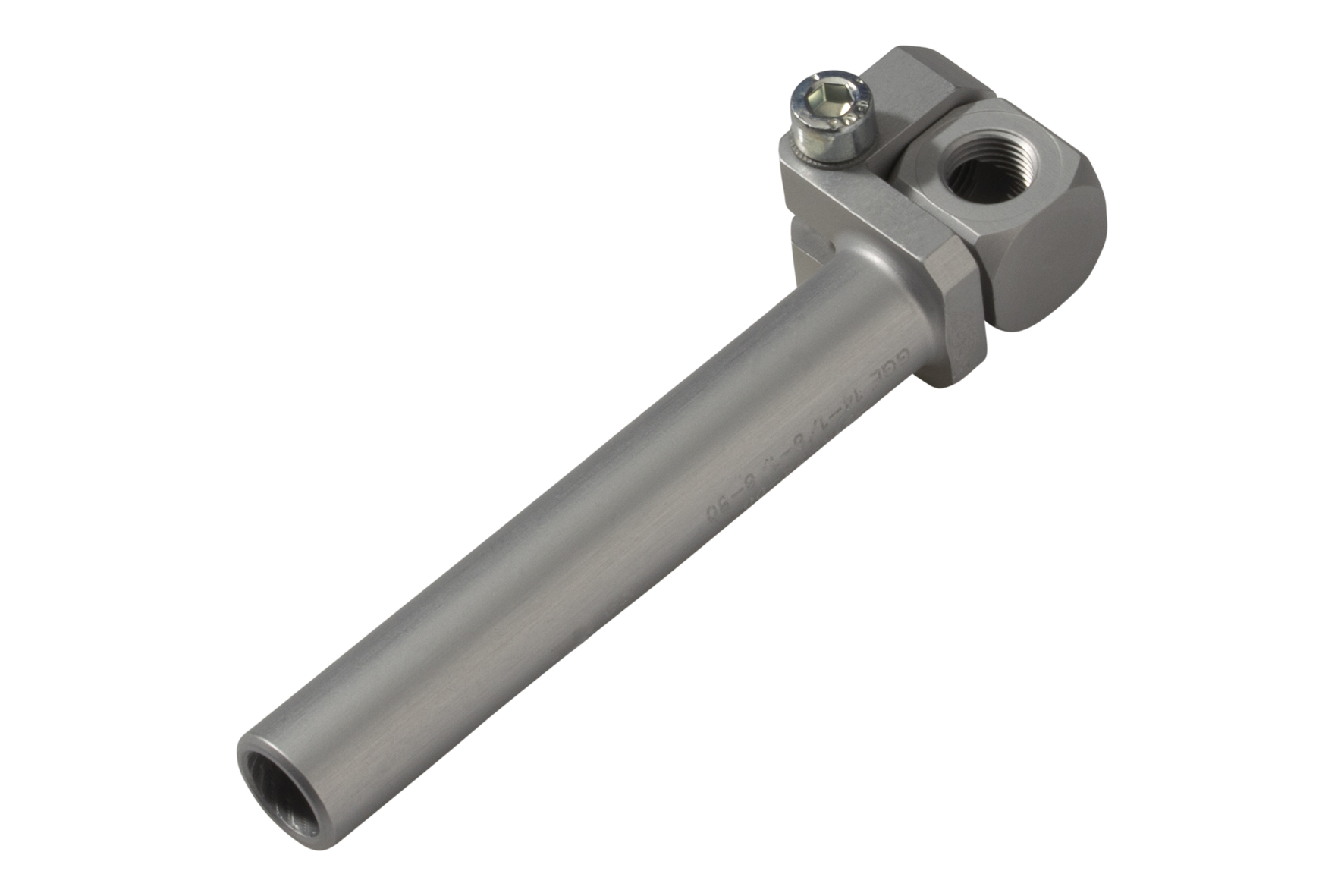 GGE 20-1/4-1/4-50 Elbow Gripper Arm for Vacuum Cups : 14 mm, : 80 mm, Swivel area: +/-90°, : G1/8″