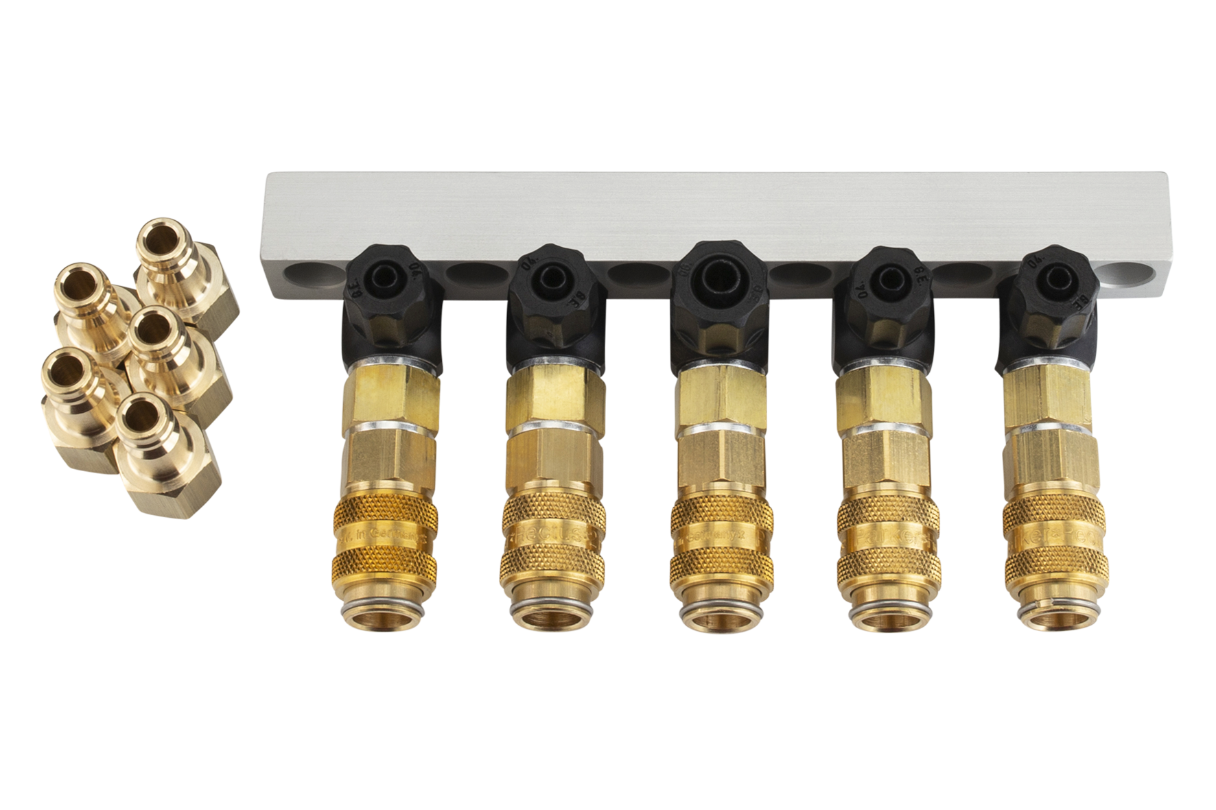 SWM 2 LL 9 Air Border 9-fold Size: 2, Hose Connections: 5