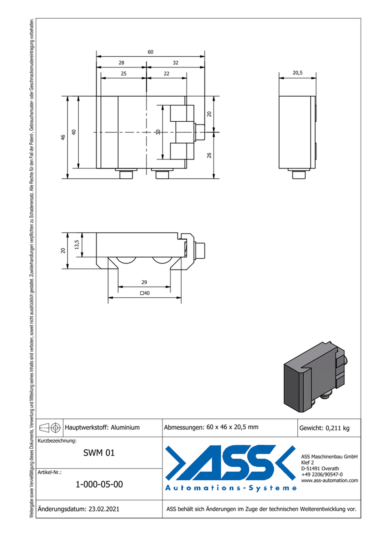 SWM 01 Quick Change System