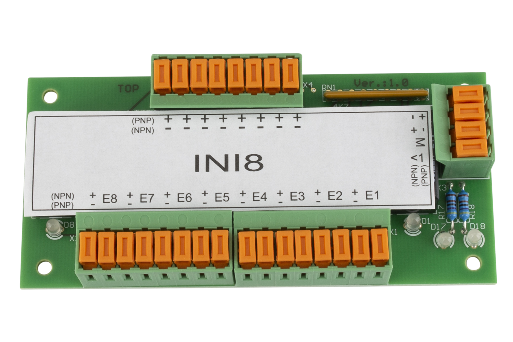 RPL 2 Relay Board Model: board, Slots: 8