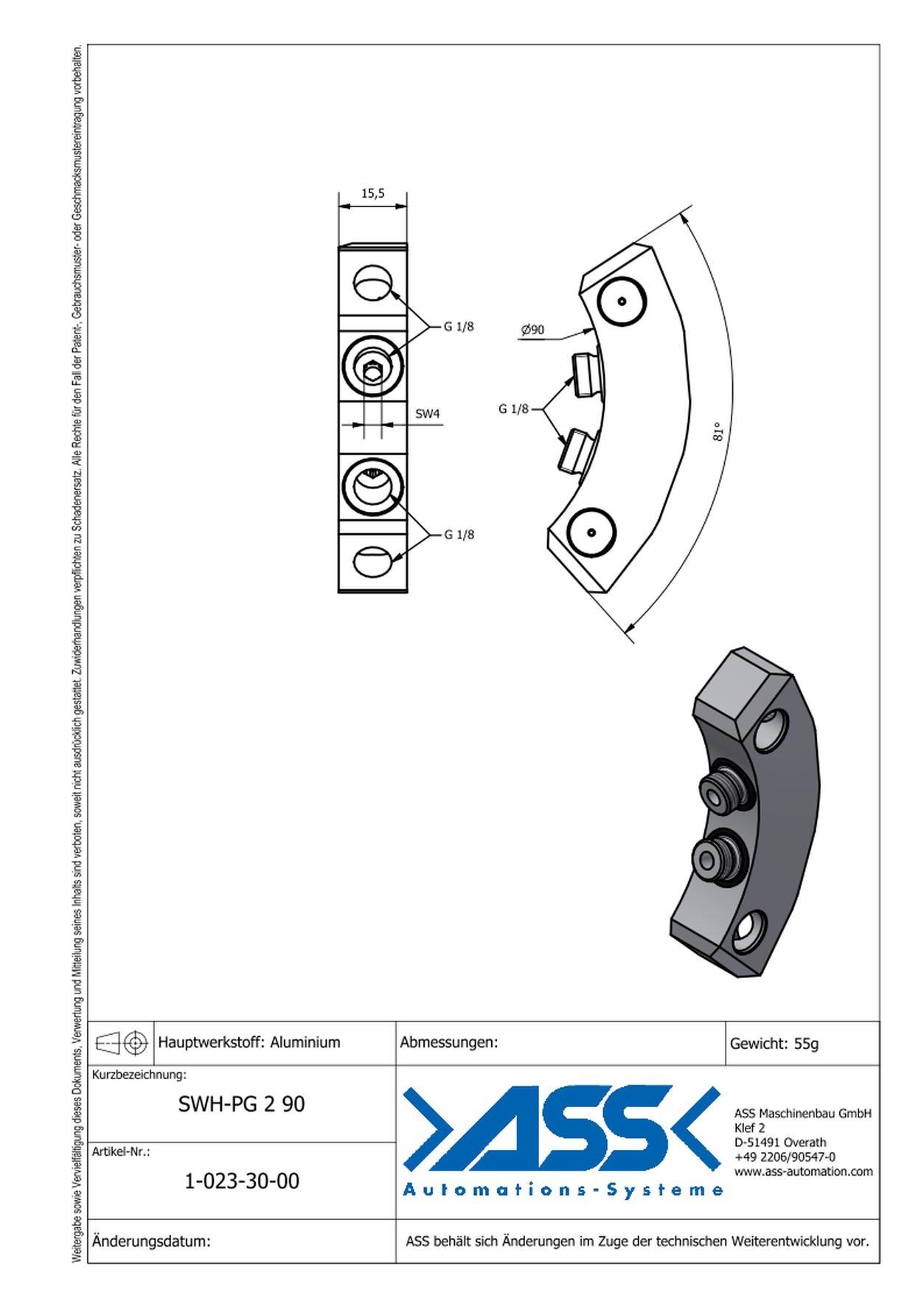  Pneumatic Interface Expansion, 2-times, EOAT Side