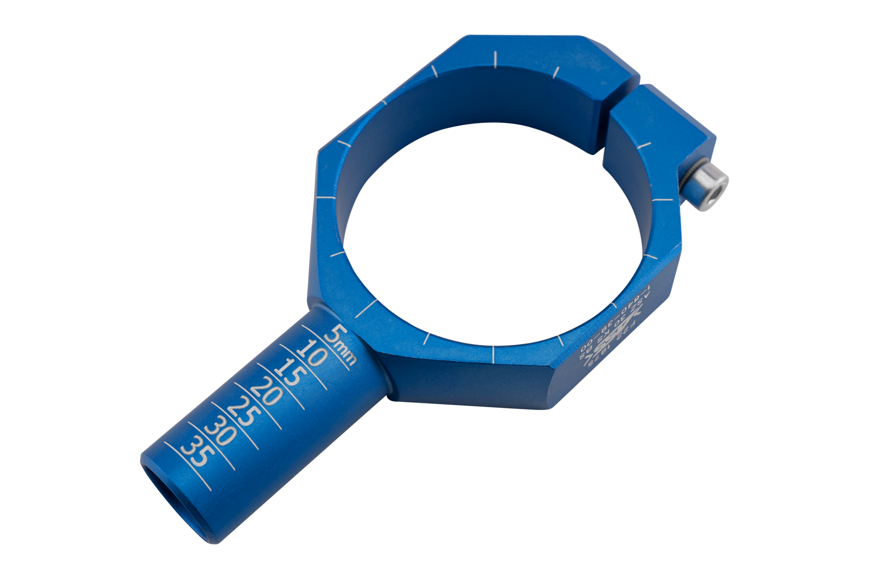  Mounting Bracket for ASN, Blue Scale Compatible to: ASN 30, Clamping Ø: 20 mm, Size: 30