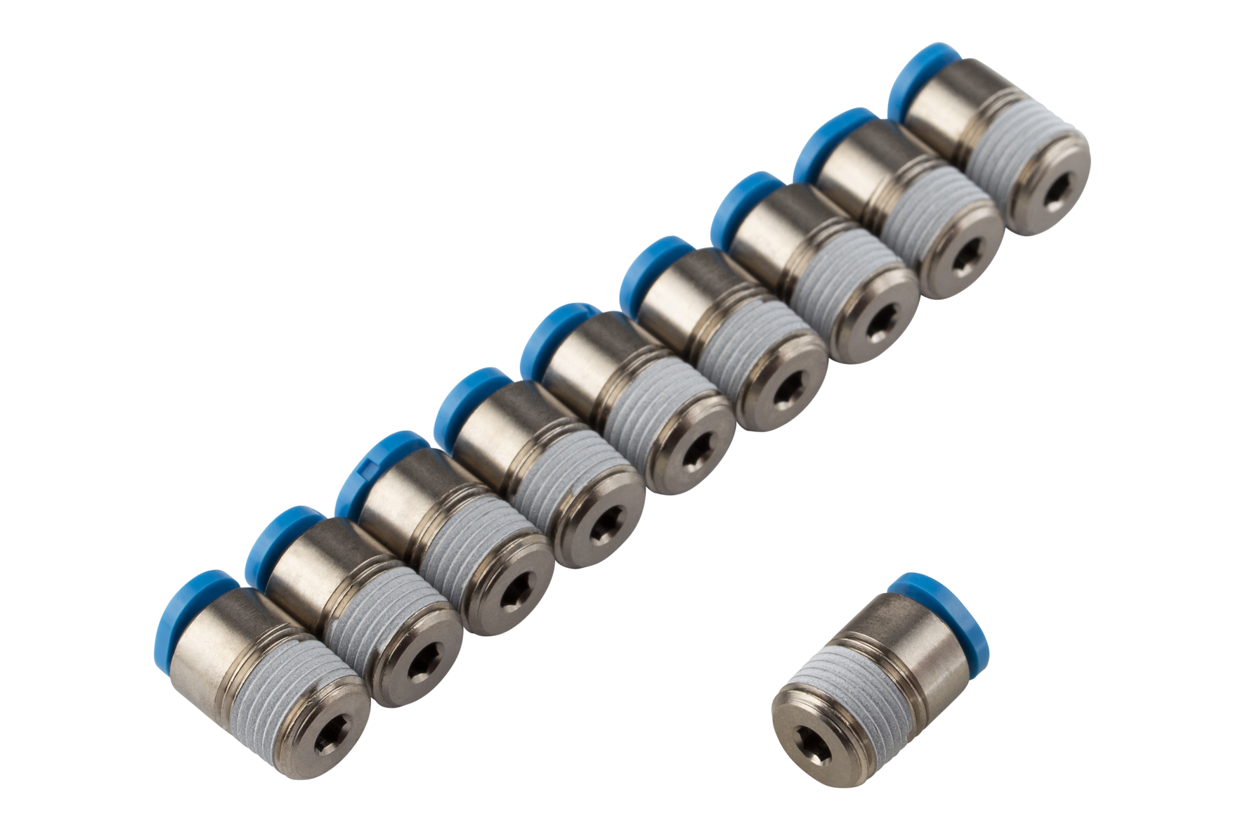 STA M5 6-4 Quick Connector for PSS Model: standard, Hose connection Ø: 4 mm, Compatible to: PSS 4-3, Connection thread: R1/8″