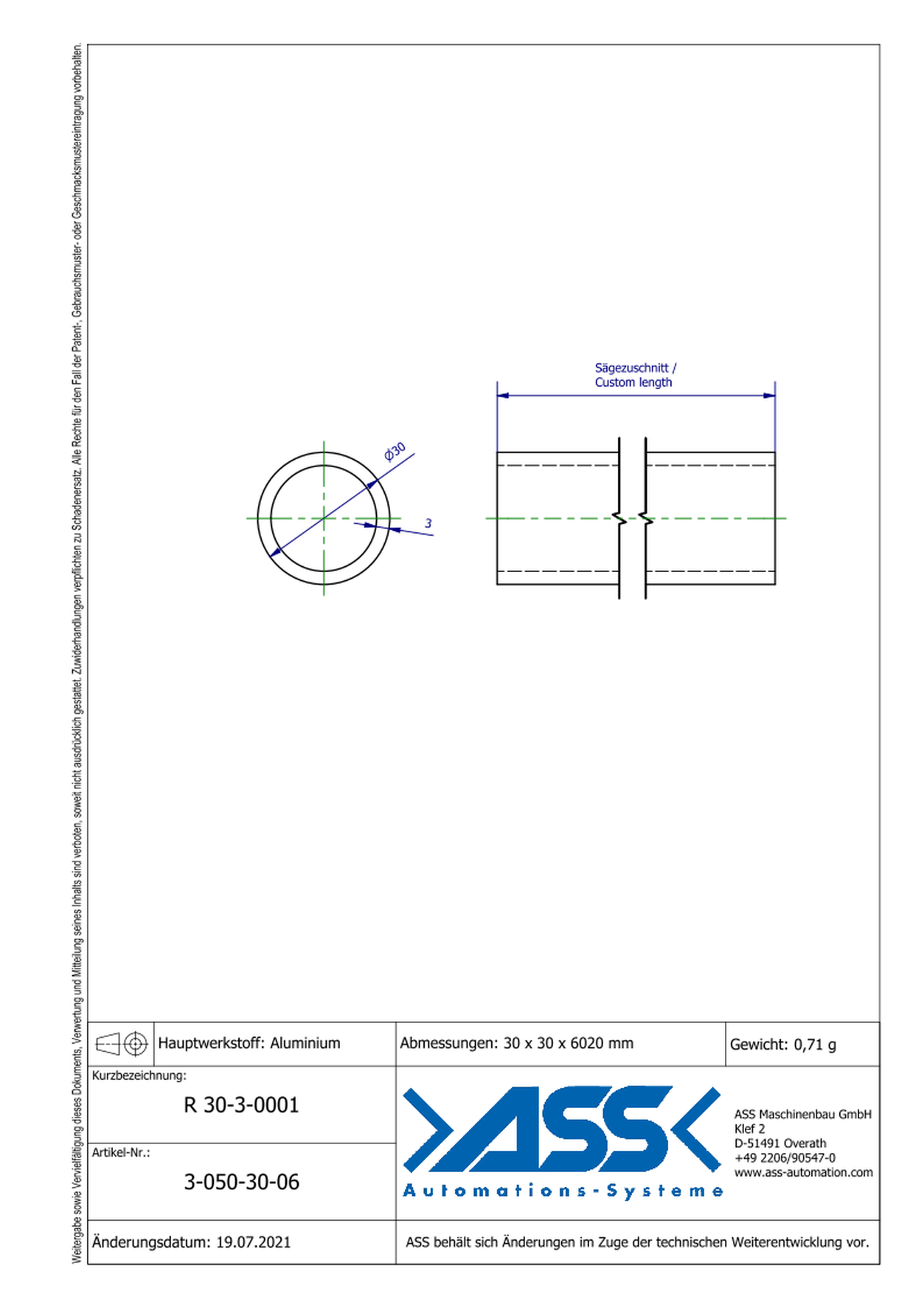  EOAT Base Plate, Tubular-System