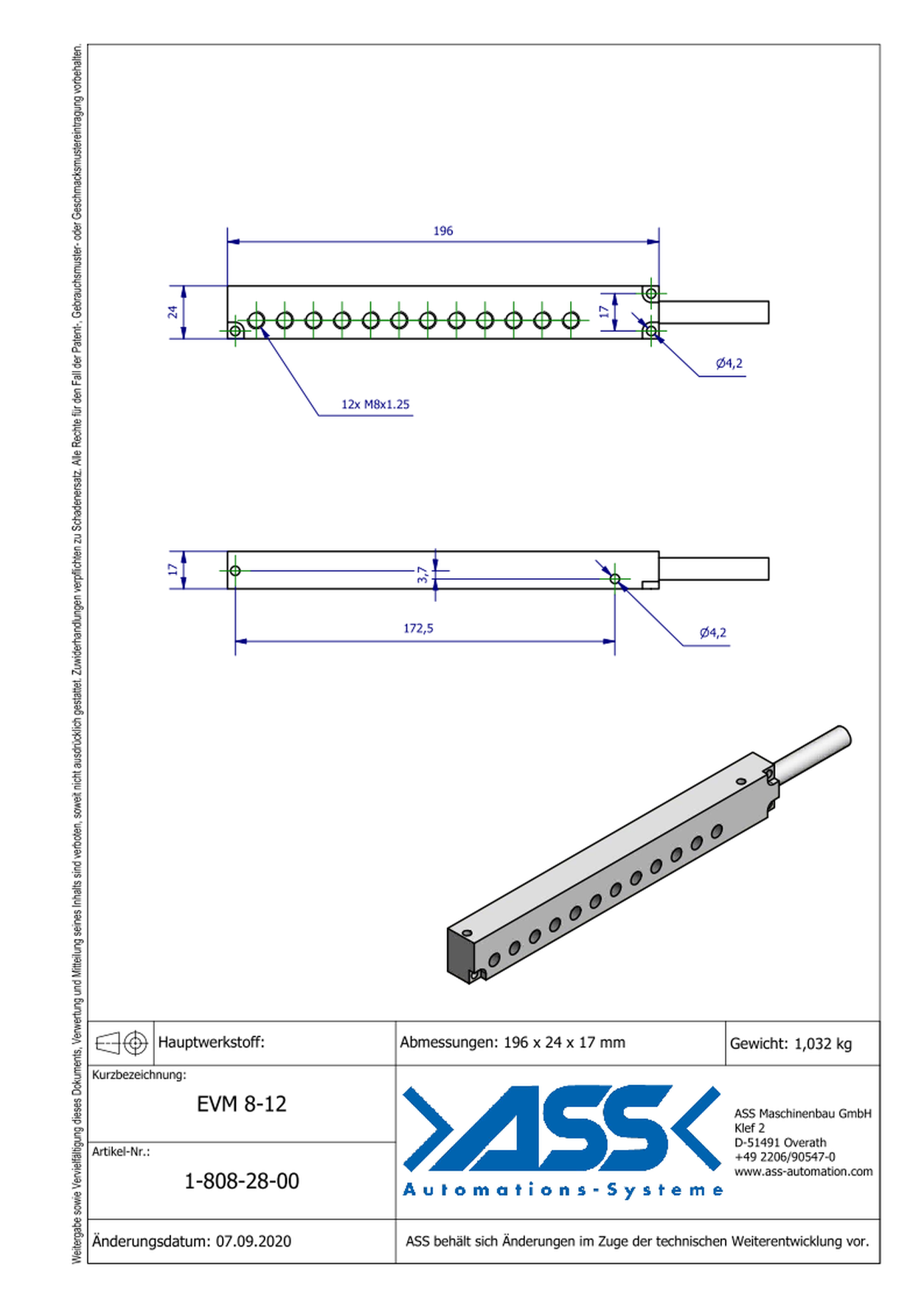 EVM 8-12 Bus module