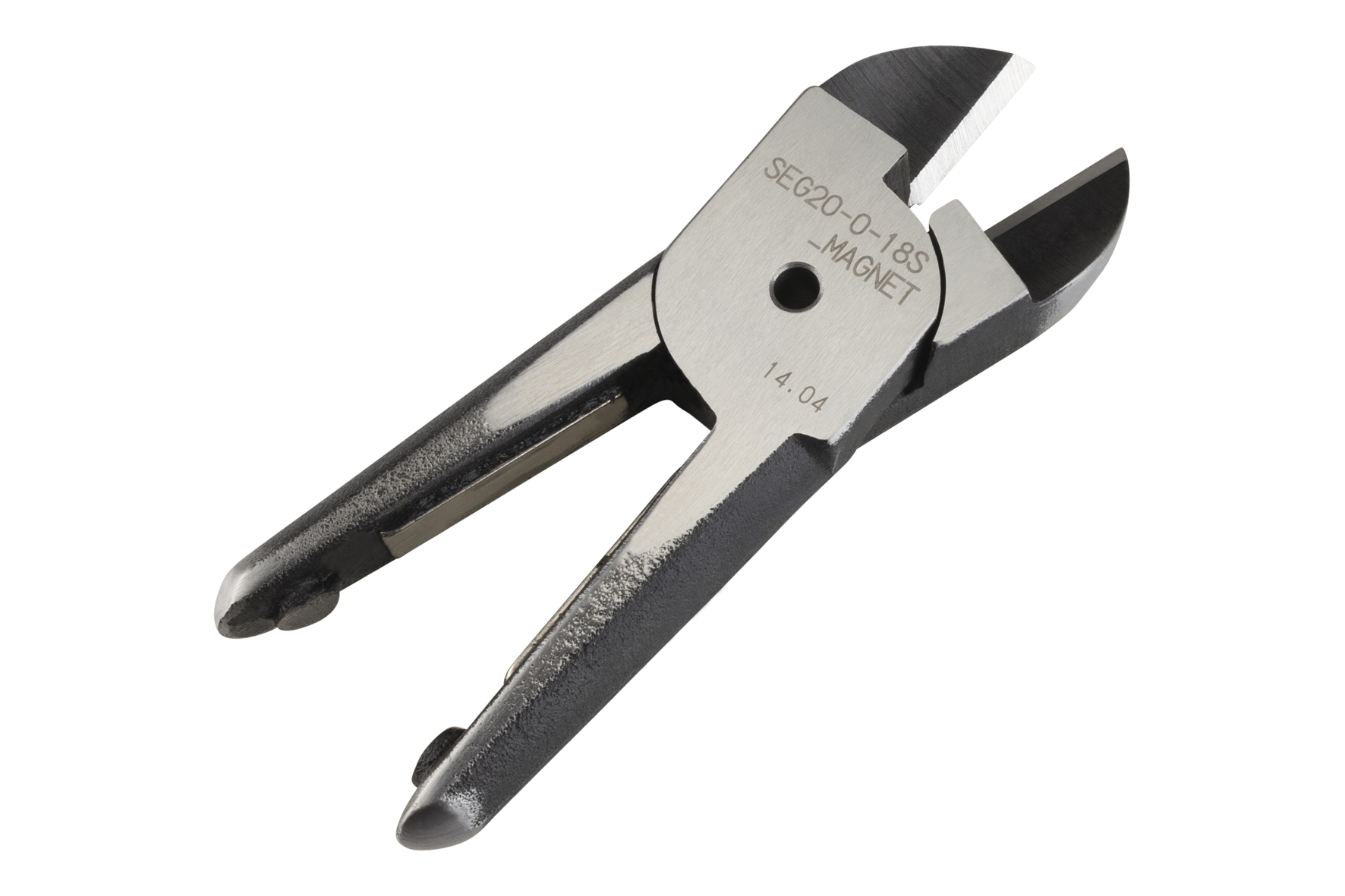 SEG3-0-12S Nipper Blade, Straight Form for ASN 3 Model: standard, Integrated magnet: yes, Carbide: no, Cutting angle: 0°, Compatible to: ASN 20, Opening width: 12 mm, Size: 20