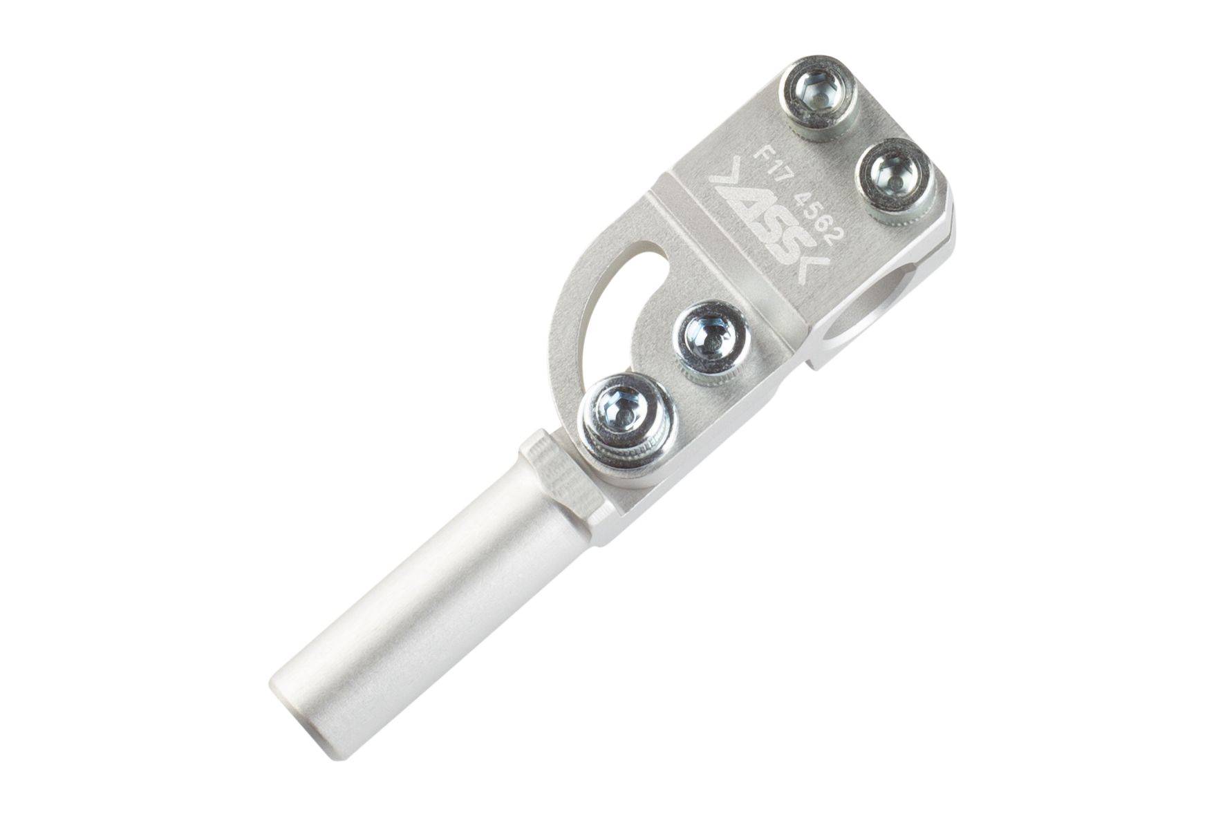 GLA V 14-14-80 Elbow Arm, reinforced : 10 mm, Clamping Ø: 10 mm, : 30 mm, Swivel area: 0-90°