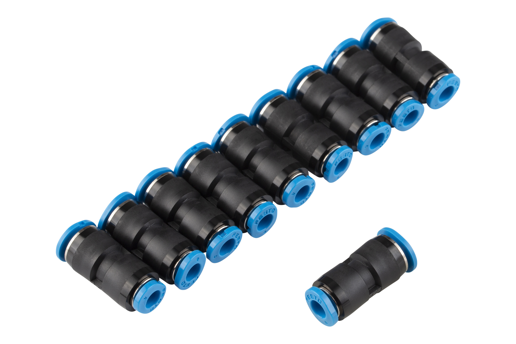 STG 4 Straight Quick Connector Model: standard, Hose connection Ø: 6 mm; 4 mm, Compatible to: PSS 6-4; PSS 4-3, Connection thread: -