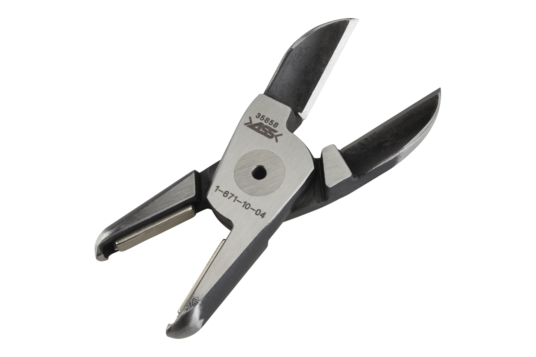 SES20-40-32S Nipper Blade, inside blade Model: angled, Integrated magnet: yes, Carbide: no, Cutting angle: 15°, Compatible to: ASN 10, Opening width: 10 mm, Size: 10