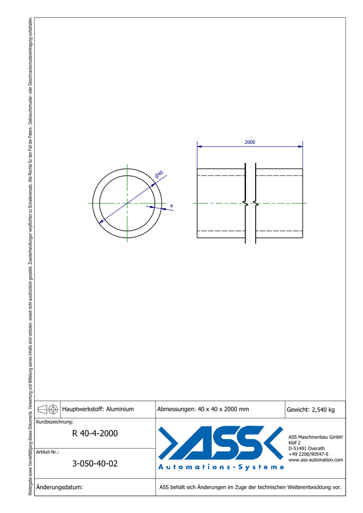  EOAT Base Plate, Tubular-System