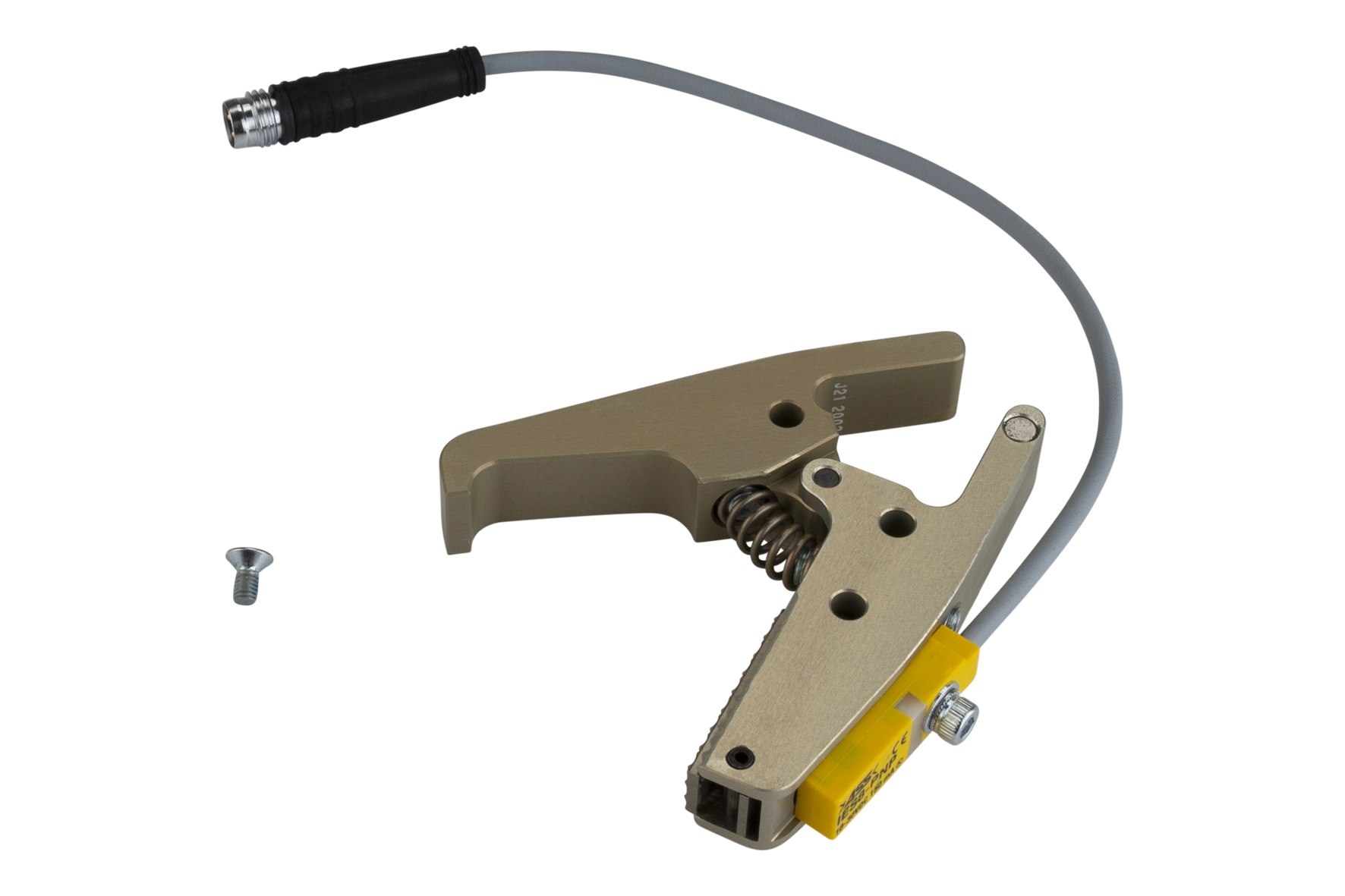 GRZ 20 Gripper Jaws SL Jaw Type: Saw Tooth long / Saw Tooth long Piston Ø: 20 mm, Opening width: -, Jaw type: parrot contour / query, Closing Force: 100 N, Connection: plug M8, Signal output: PNP