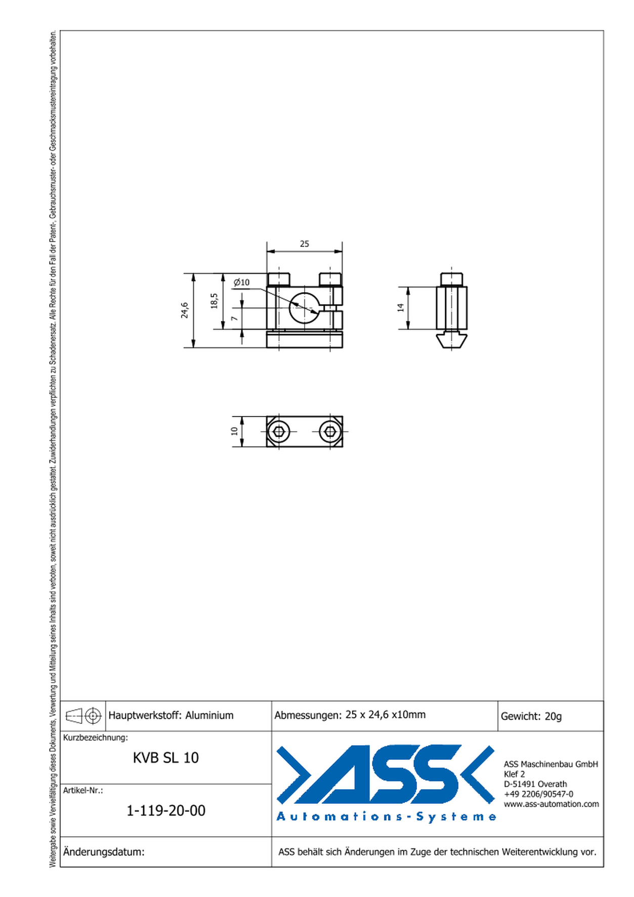  Cross Connector, SL